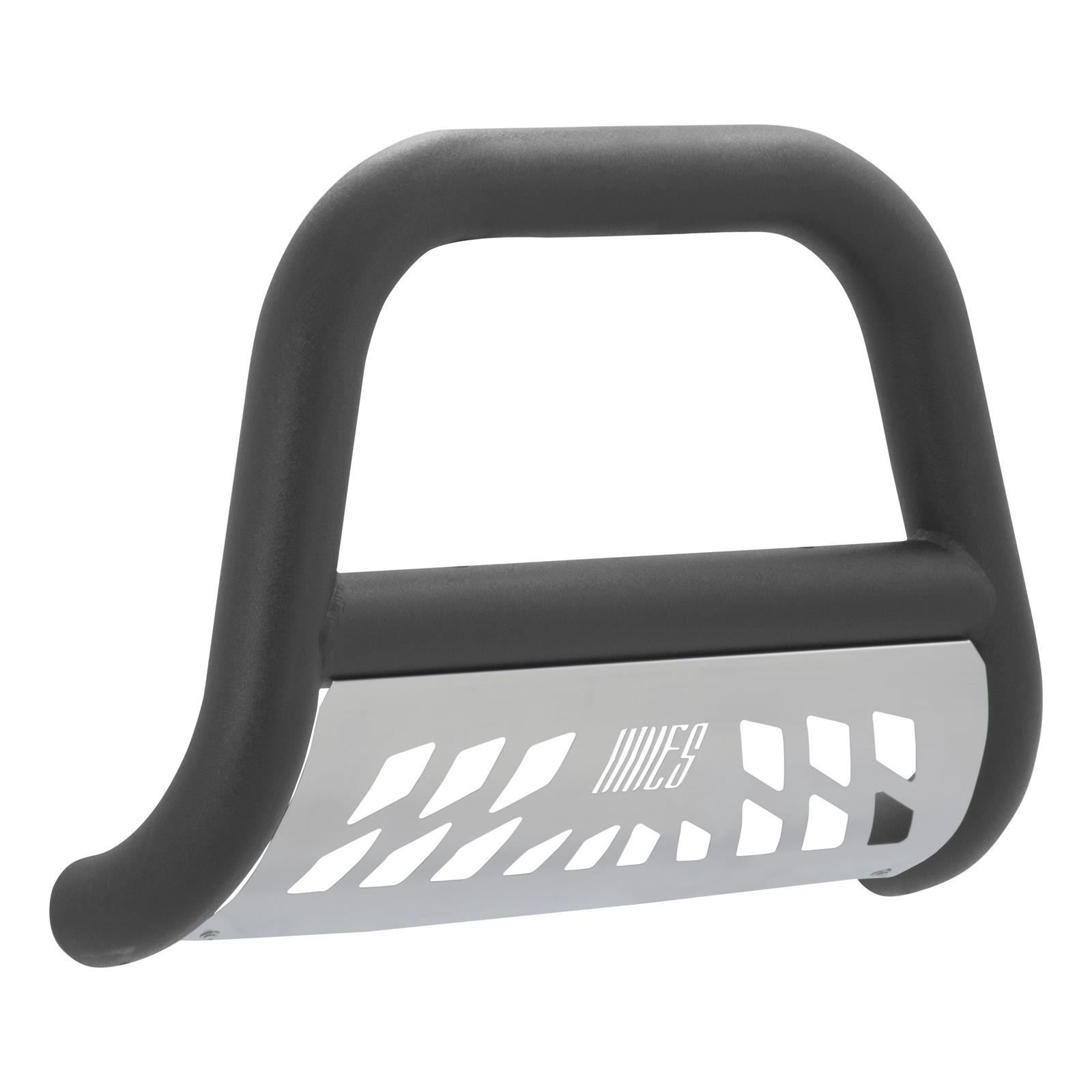 Aries Automotive Big Horn 4 in. Bull Bars for 2008-2021 SEQUOIA, 2007-2021 TUNDRA - AL45-2004 Grille Guard, Horn, Bar, Aluminum, Black Powdercoated, Toyota, Each thumbnail 4