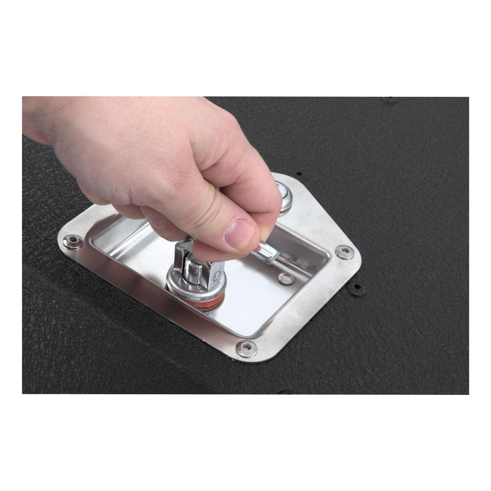 ARIES Automotive Storage Systems and Cargo Holders ALC25000-00 Security Lid, Aluminum, 2007-15 JK 4DR thumbnail 5