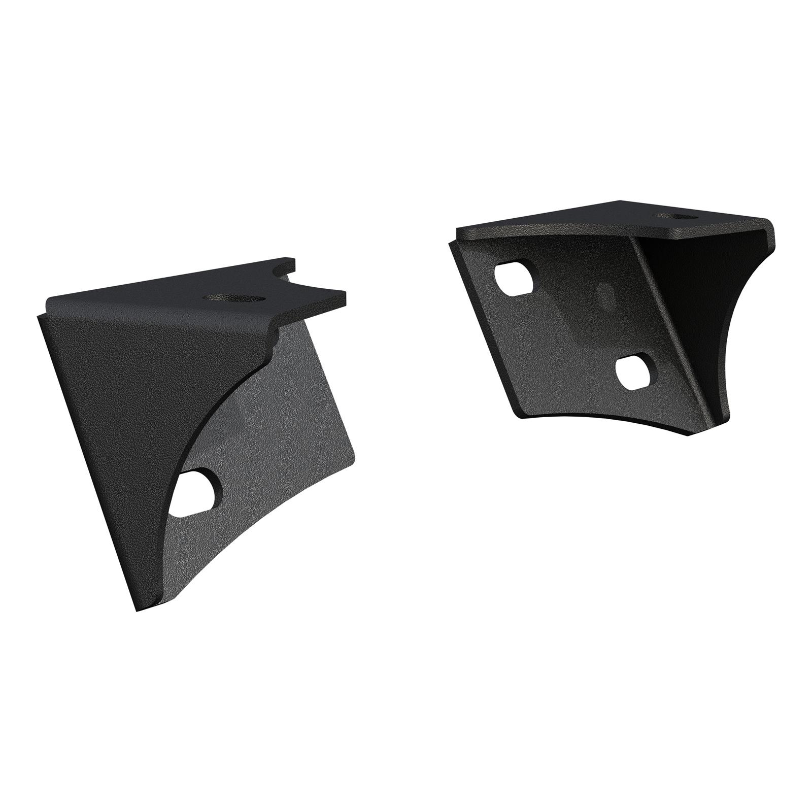 ARIES Automotive Light Mount Brackets AR15800 Windshield Hinge Brackets, 2007-15 JK WINDSHIELD HINGE LIGHT BRACKET thumbnail 4