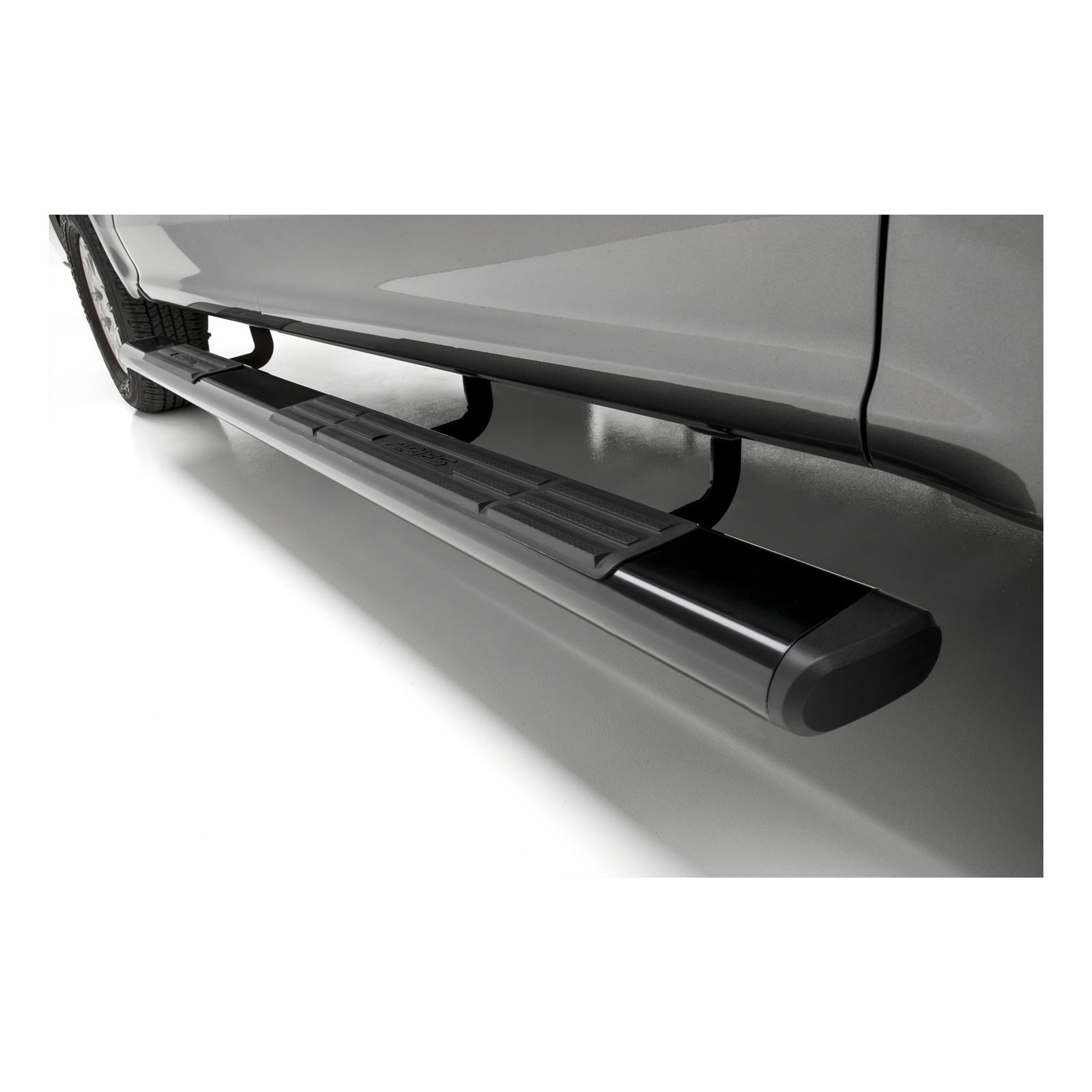 Aries Automotive 6 in. Oval Side Bars B2891 Step Bars, Oval, Aluminum, Black Powdercoated, Pair thumbnail 4