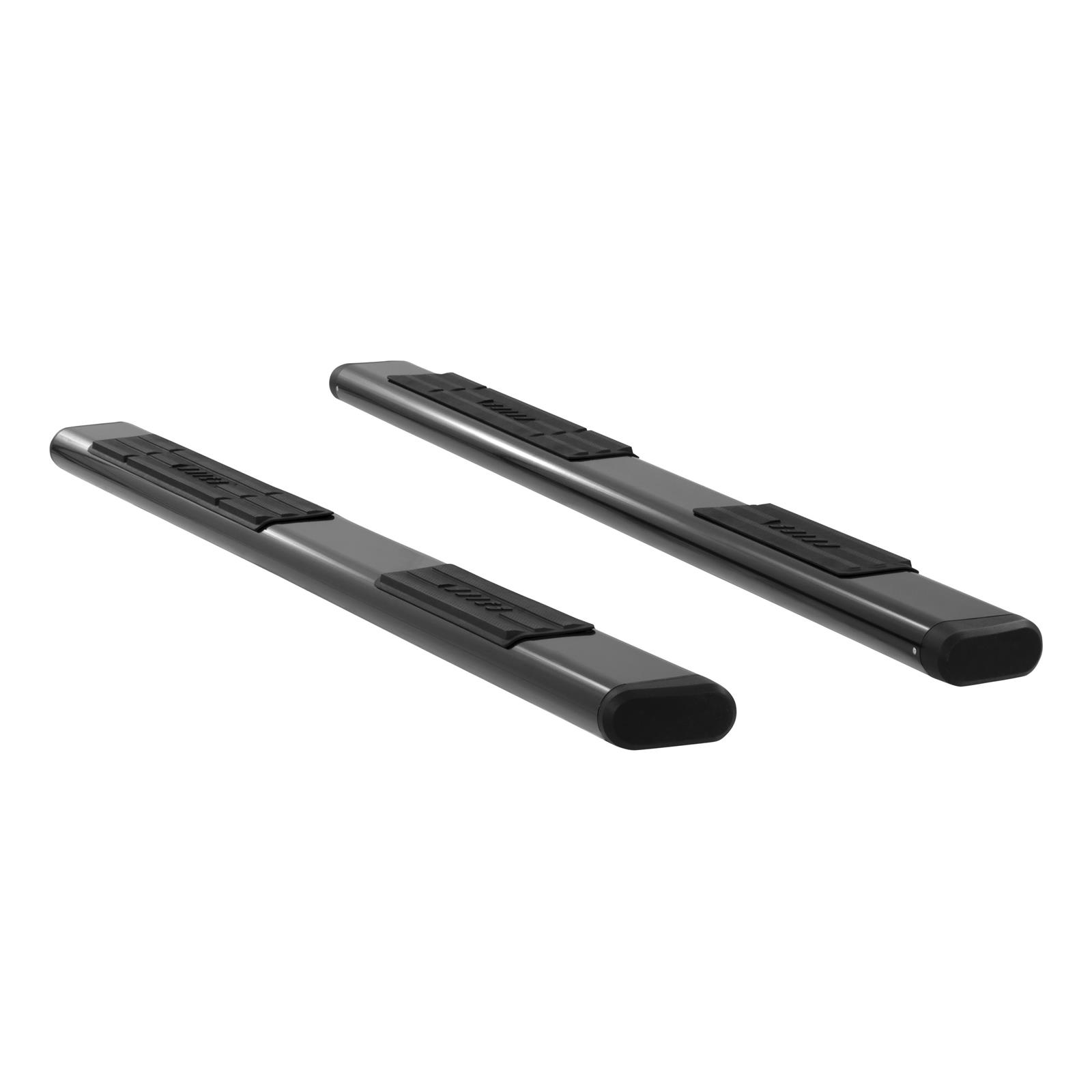 Aries Automotive 6 in. Oval Side Bars B2891 Step Bars, Oval, Aluminum, Black Powdercoated, Pair thumbnail 7
