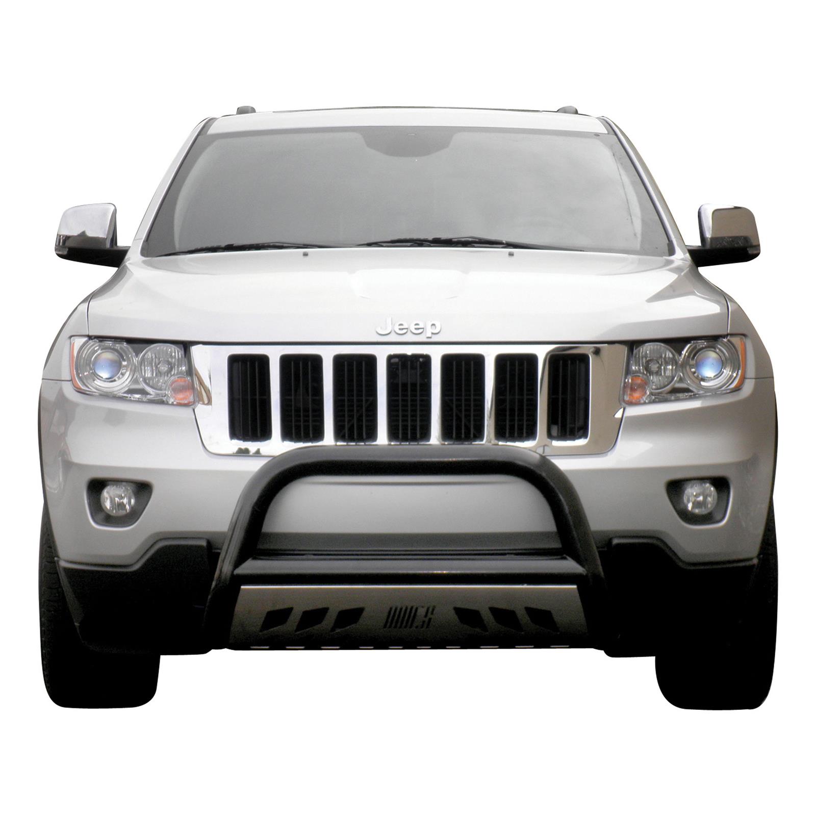 Aries Automotive 3 in. Bull Bars for 2011-2020 GRAND CHEROKEE - B35-1003 Grille Guard, Bar, Steel, Black Powdercoated, Jeep, Each