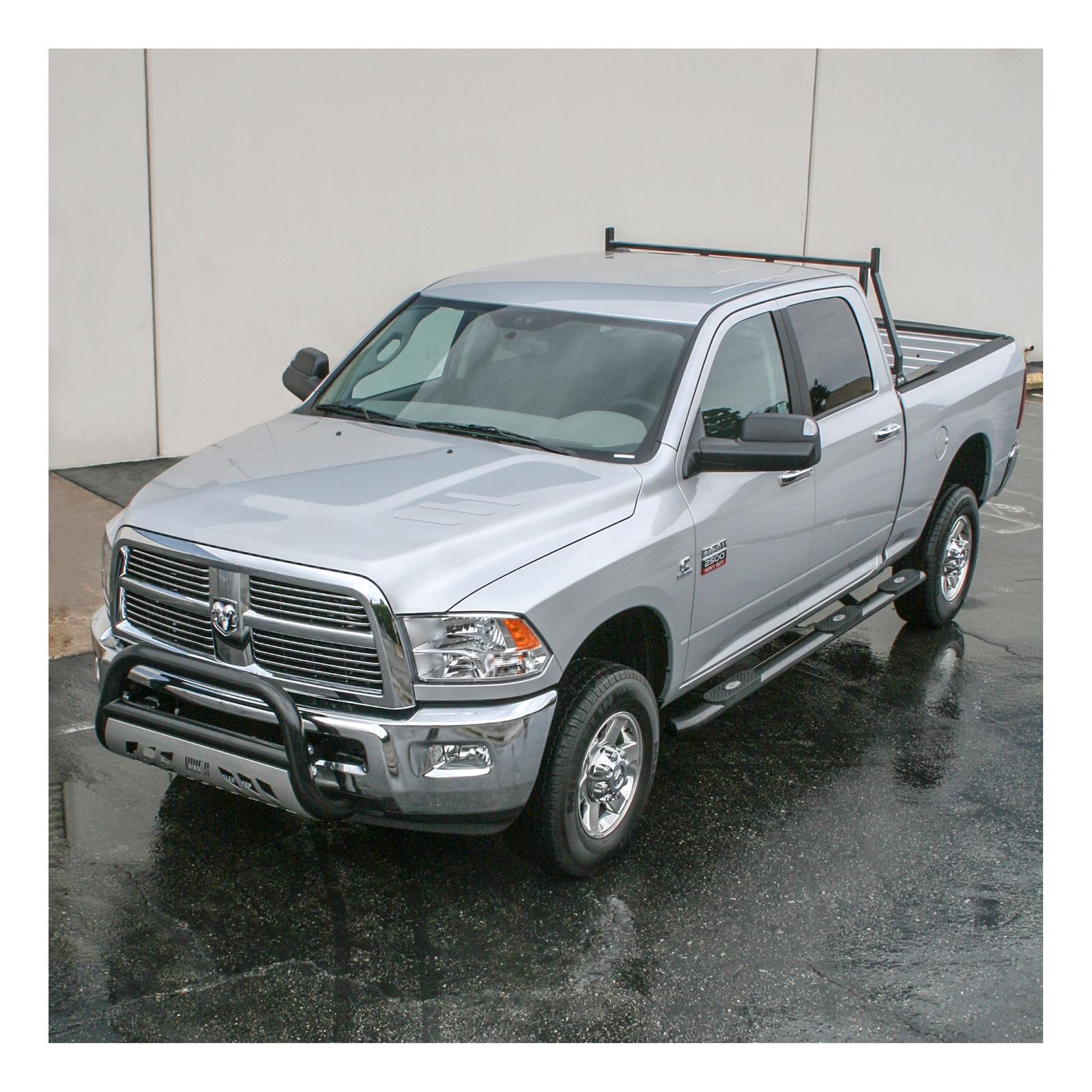 Aries Automotive 3 in. Bull Bars B35-5006 Grille Guard, Bar, Steel, Black Powdercoated, Dodge, Ram, Each
