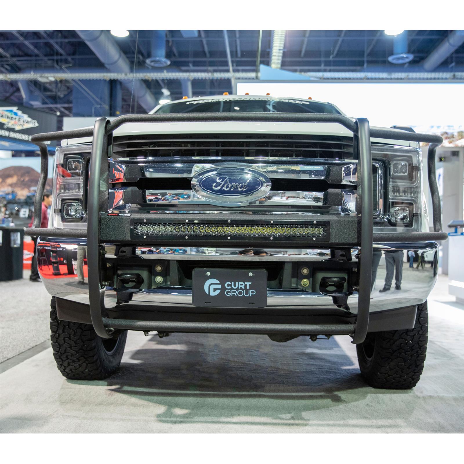 Aries Automotive Pro Series Grille Guards P3067 Guards, Brush Guard, Steel, Black Textured Powdercoat, Ford, Each thumbnail 2