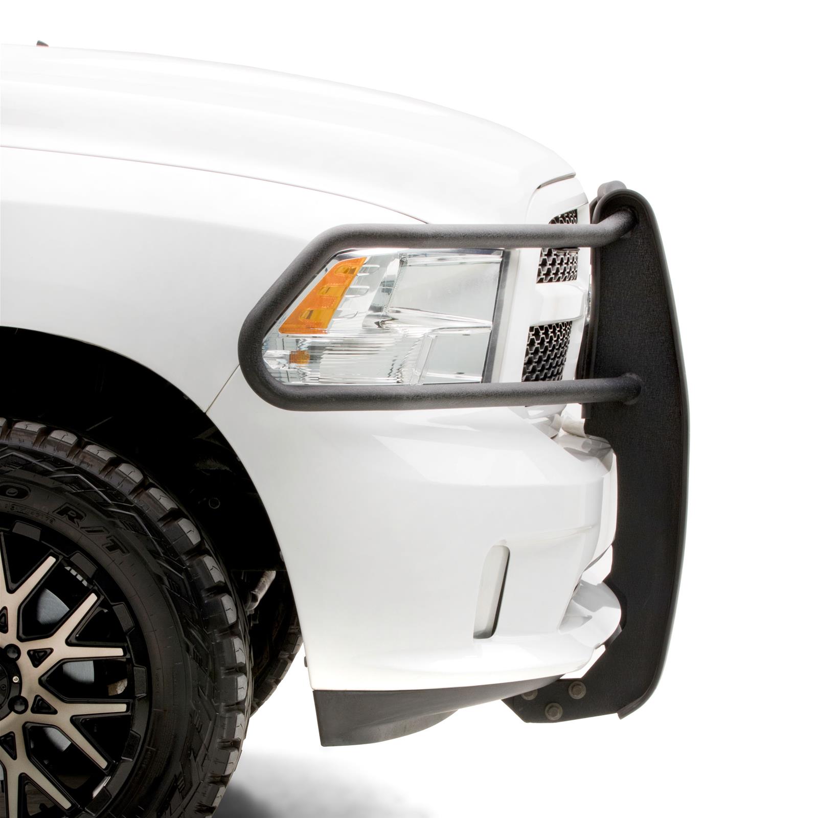 Aries Automotive Pro Series Grille Guards P5056 Guard, Bull Bar, Series, 3 in., Steel, Black Texture Powdercoated, Ram, Each thumbnail 5