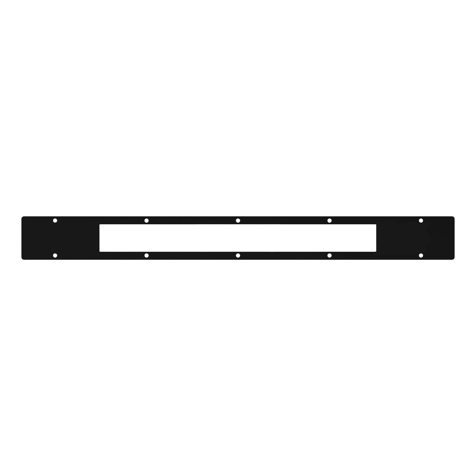 ARIES Automotive Grilles and Grille Inserts PC20OB Guard Face Plate, Pro Series, (1)20In, Bl, 20'' OPEN MOUTH, GLOSS BLACK STEEL thumbnail 6