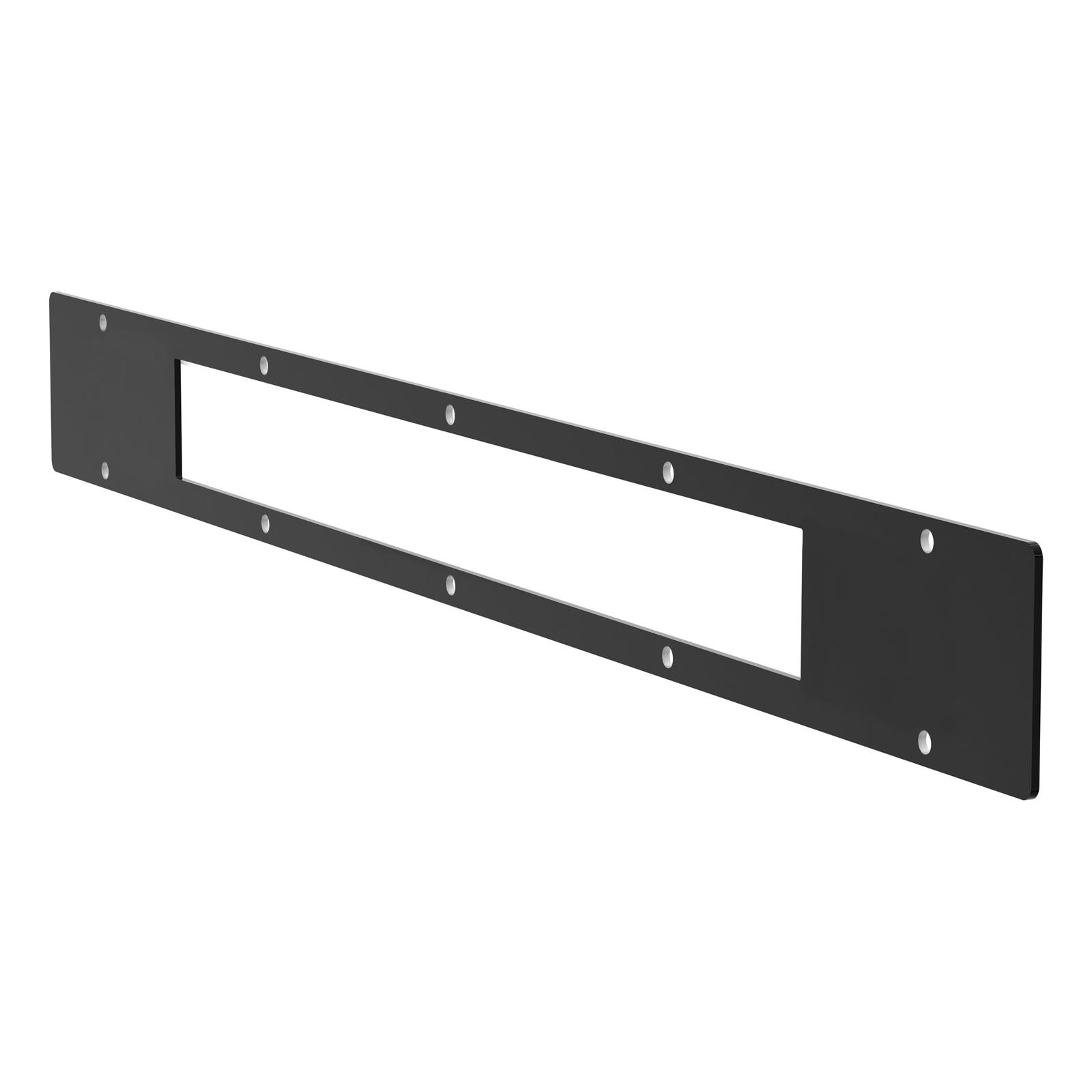 ARIES Automotive Grilles and Grille Inserts PC20OB Guard Face Plate, Pro Series, (1)20In, Bl, 20'' OPEN MOUTH, GLOSS BLACK STEEL thumbnail 4