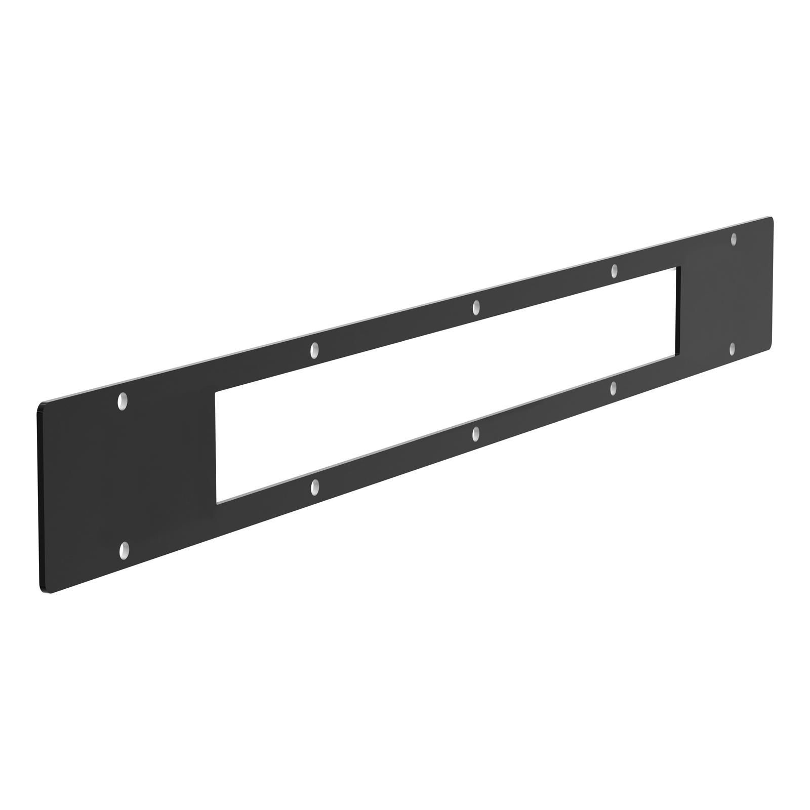 ARIES Automotive Grilles and Grille Inserts PC20OB Guard Face Plate, Pro Series, (1)20In, Bl, 20'' OPEN MOUTH, GLOSS BLACK STEEL thumbnail 5
