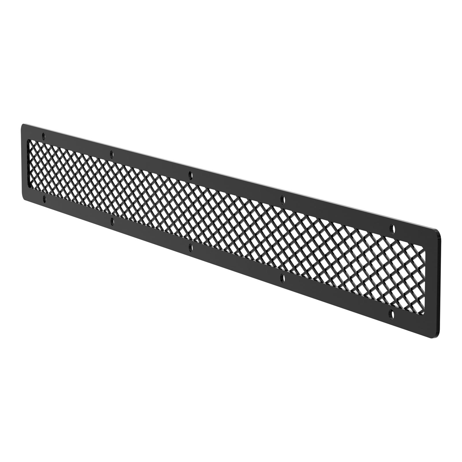 ARIES Automotive Grilles and Grille Inserts PC30MB Guard Face Plate, Pro Series, (1)30In, Msh, Bl, 30" MESH, GLOSS BLACK CARBON STEEL (COMES W/ ORIG. GUARD) thumbnail 3