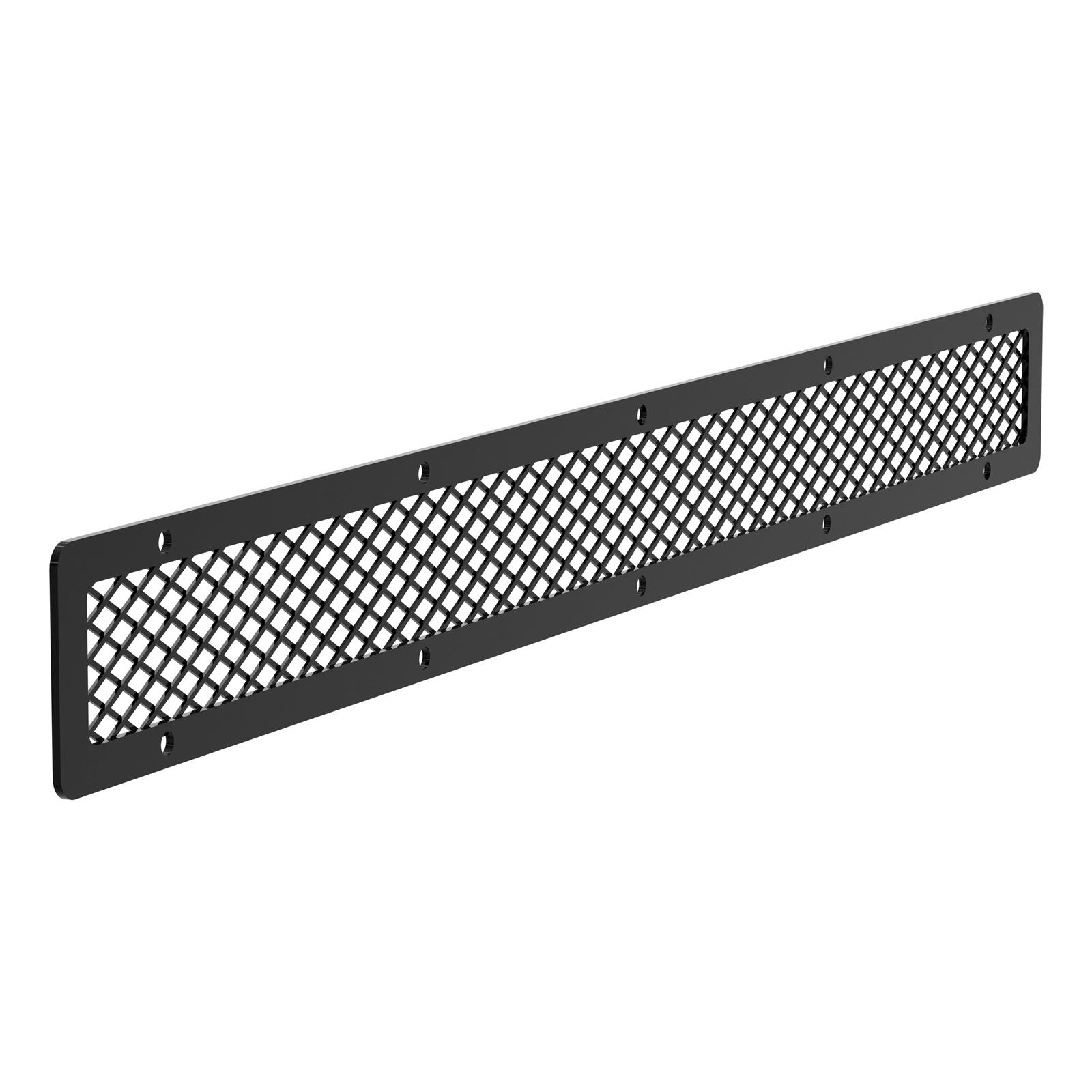 ARIES Automotive Grilles and Grille Inserts PC30MB Guard Face Plate, Pro Series, (1)30In, Msh, Bl, 30" MESH, GLOSS BLACK CARBON STEEL (COMES W/ ORIG. GUARD) thumbnail 4