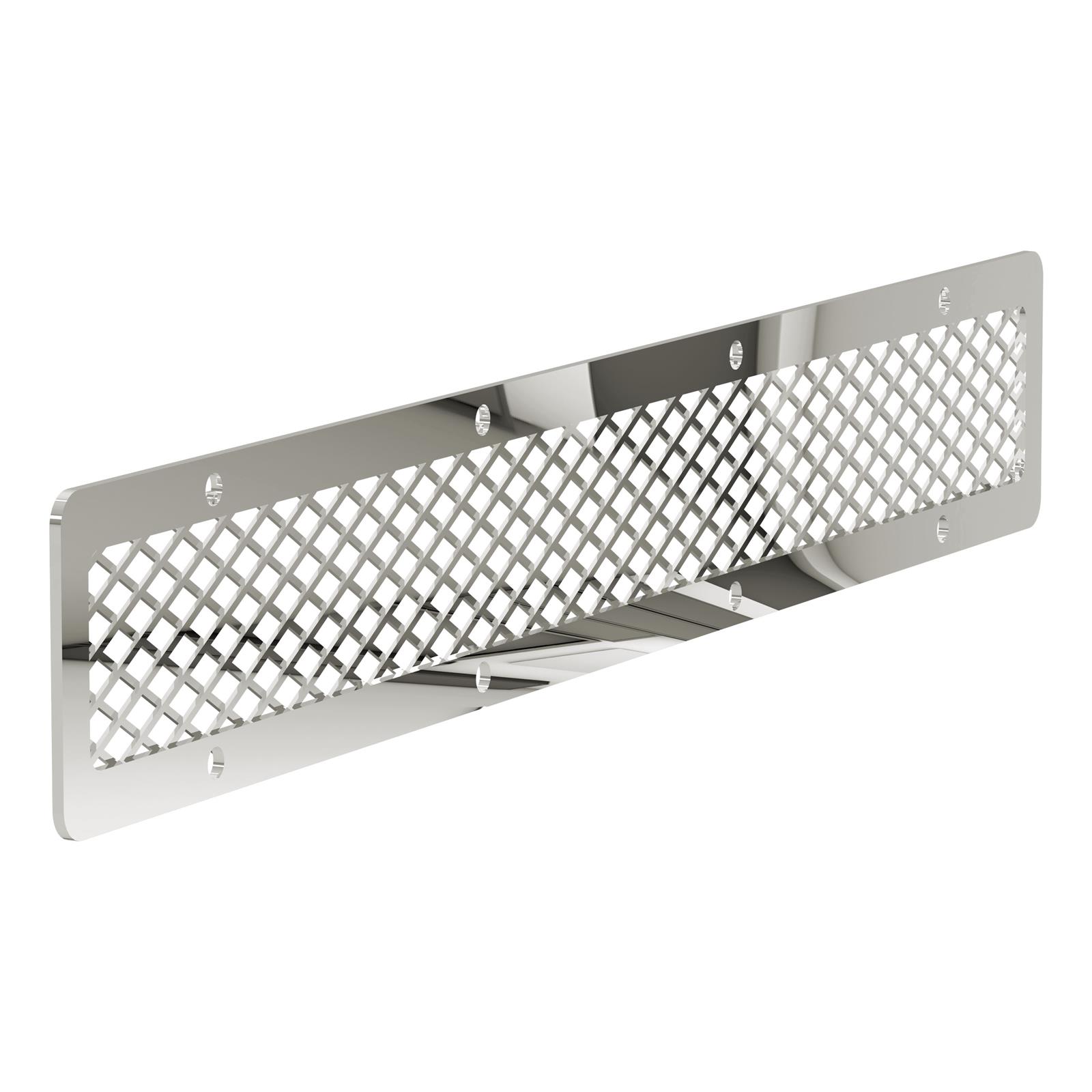 ARIES Automotive Grille Guard Components PJ20MS Face Plate, Pro Series, 20In, Msh, Ss, 20" MESH, POLISHED STAINLESS STEEL thumbnail 4