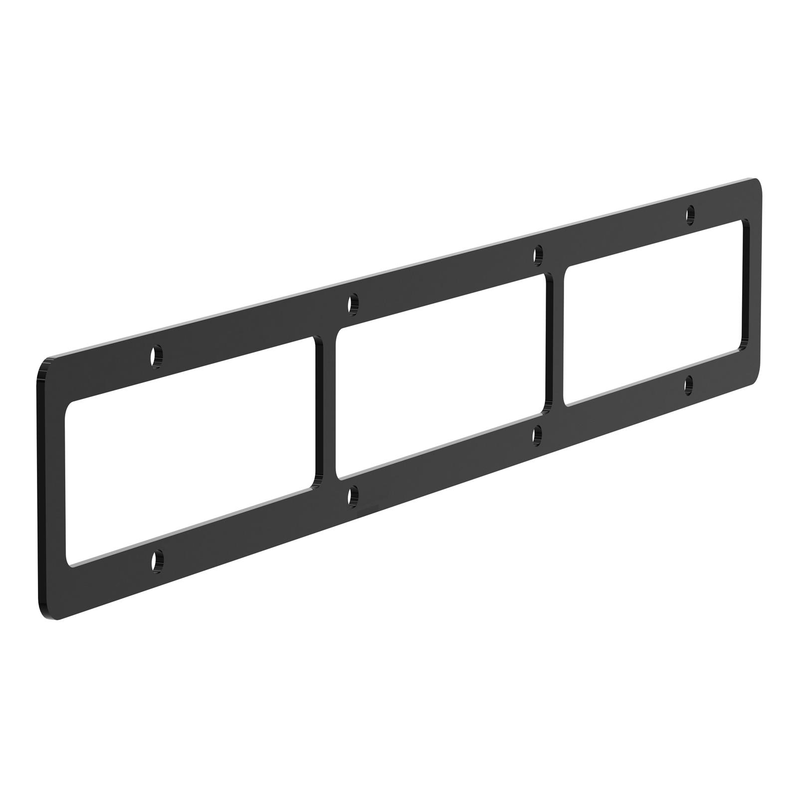 ARIES Automotive Grilles and Grille Inserts PJ20OB Guard Face Plate, Pro Series, 20In, Opn, Bl, 20" OPEN FACE, BLACK thumbnail 5