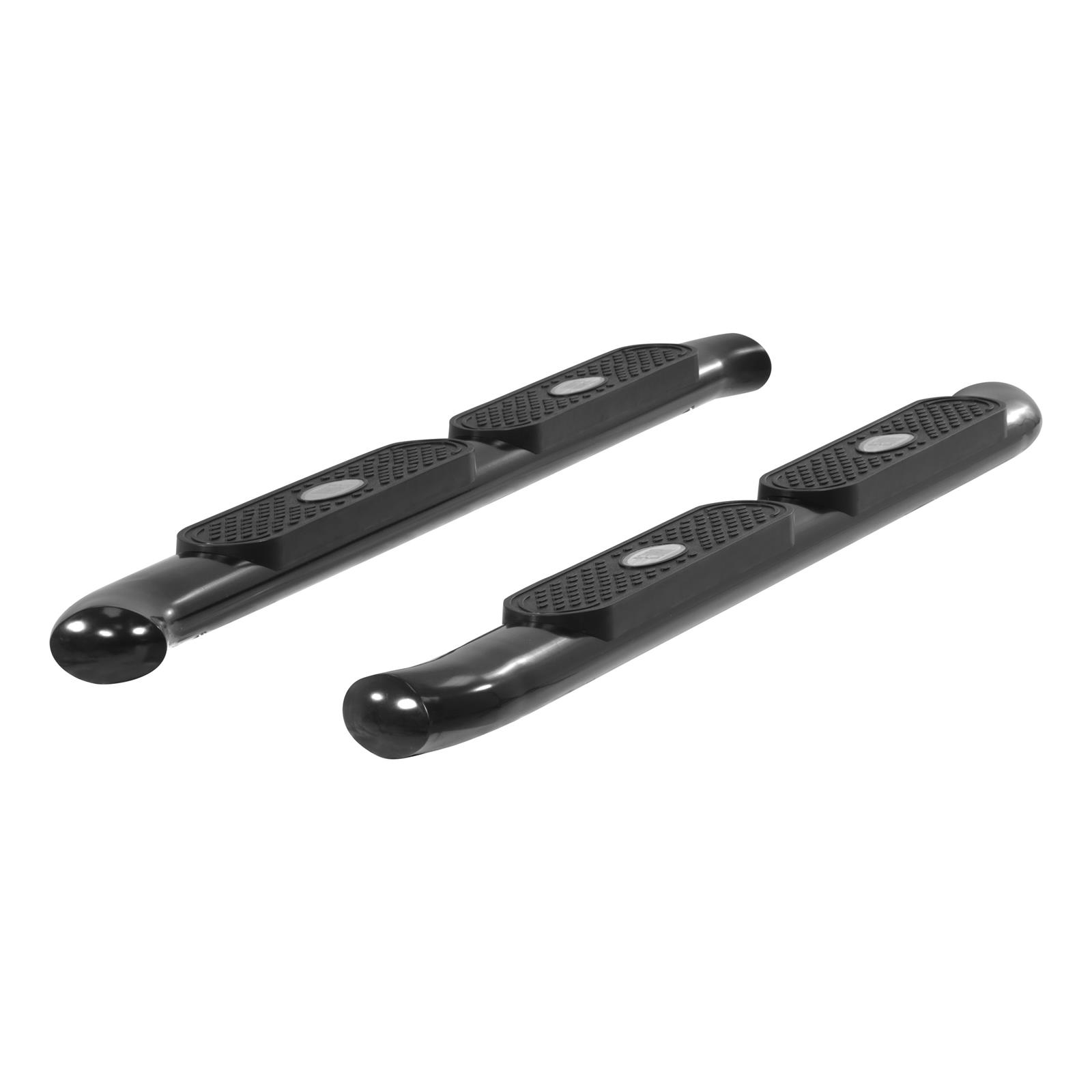 Aries Automotive 4 in. Oval Side Bars S222008 Step Bars, Oval, in., Steel, Black Powdercoated, Toyota, Pair thumbnail 3