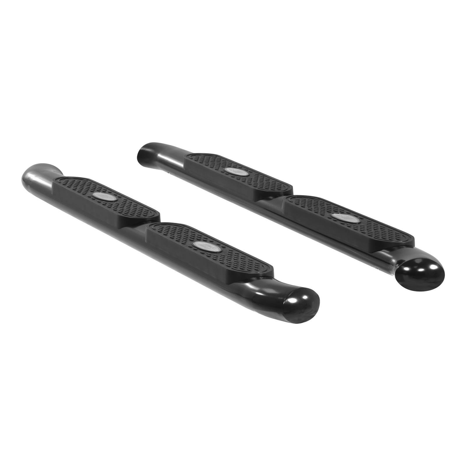 Aries Automotive 4 in. Oval Side Bars S222008 Step Bars, Oval, in., Steel, Black Powdercoated, Toyota, Pair thumbnail 2