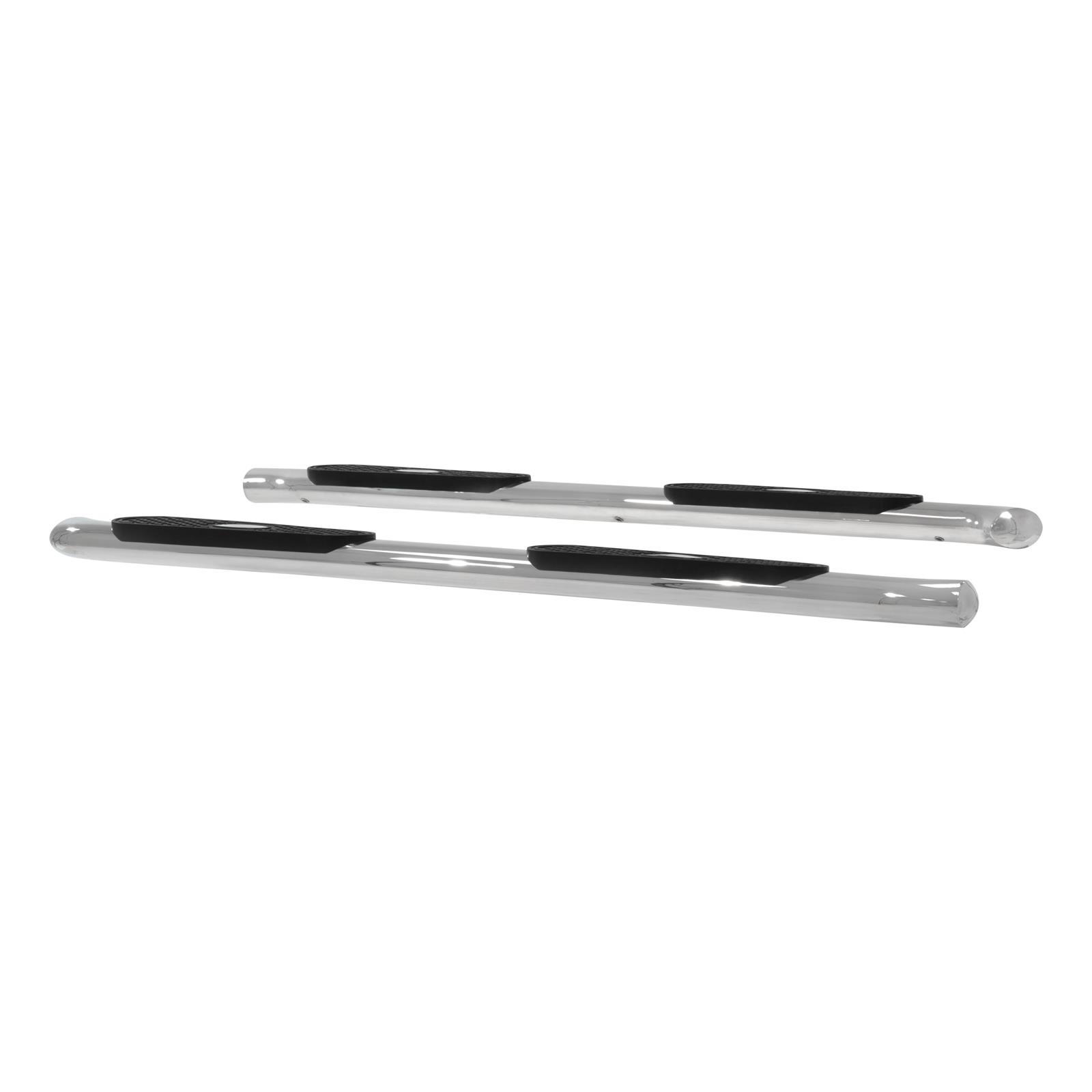 Aries Automotive 4 in. Oval Side Bars for 2005-2023 TACOMA - S222009-2 Step Bars, Oval, in., Stainless Steel, Polished, Toyota, Pair thumbnail 5