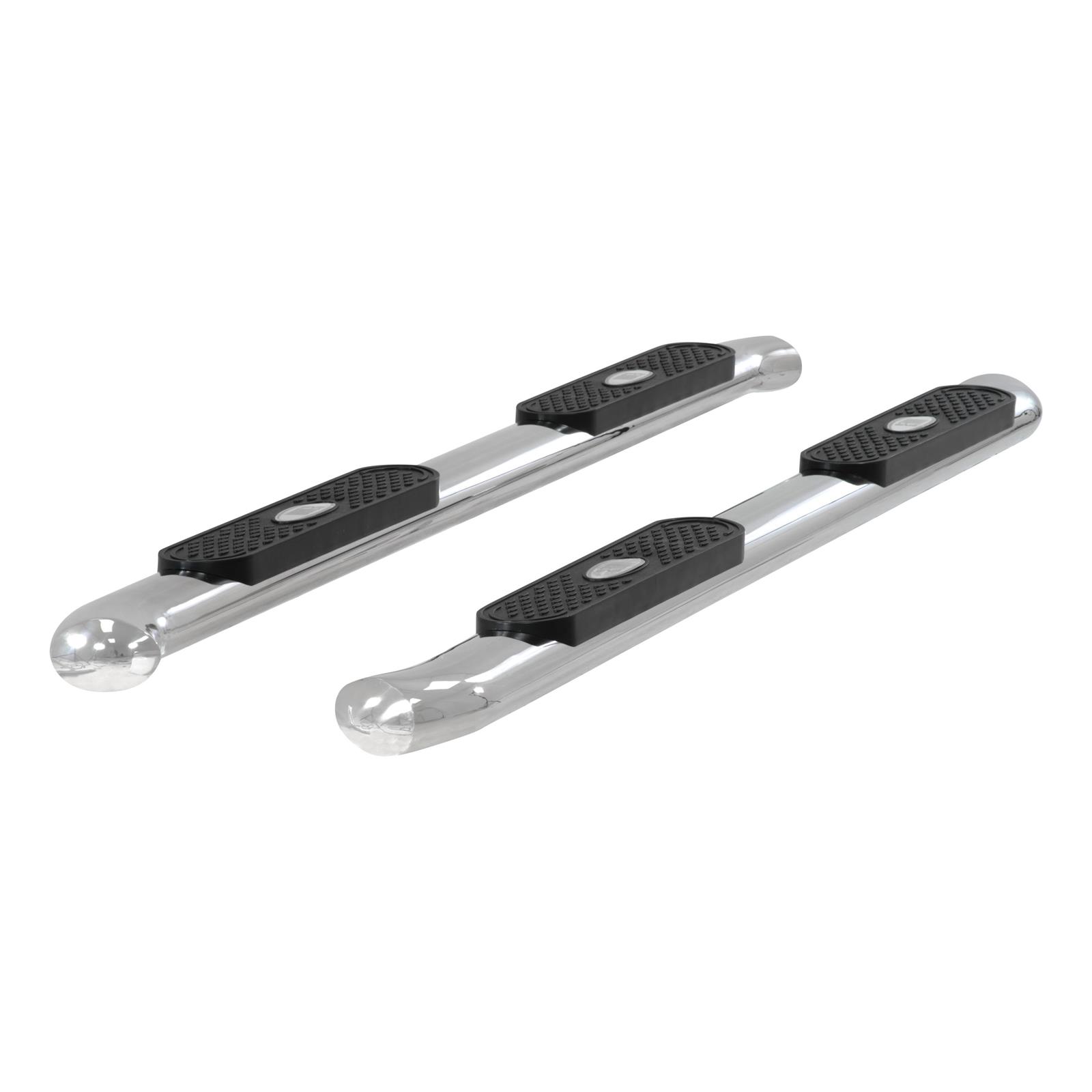 Aries Automotive 4 in. Oval Side Bars for 2005-2023 TACOMA - S222009-2 Step Bars, Oval, in., Stainless Steel, Polished, Toyota, Pair thumbnail 3