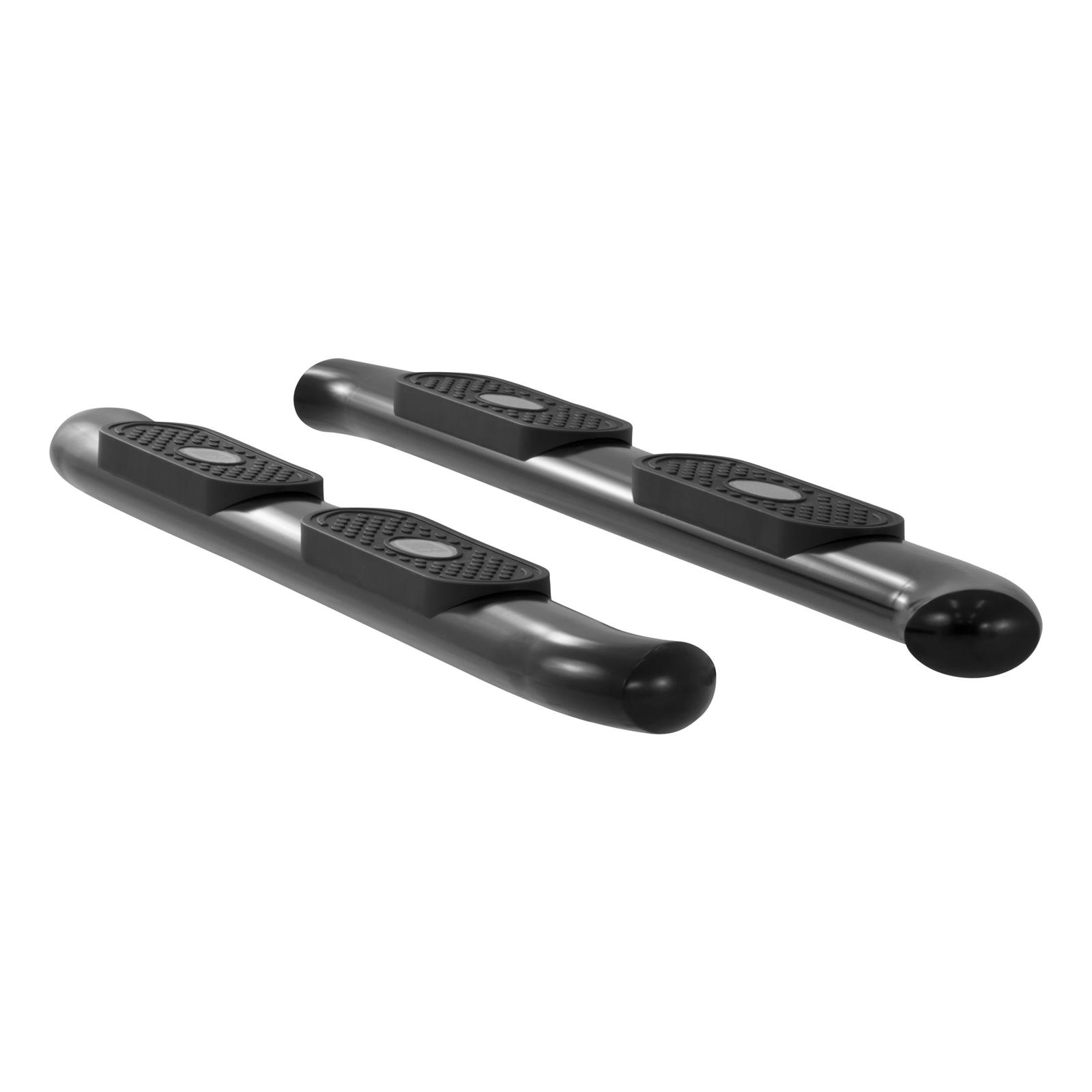 Aries Automotive 4 in. Oval Side Bars S222011 Step Bars, Oval, in., Steel, Black Powdercoated, Toyota, Pair thumbnail 3