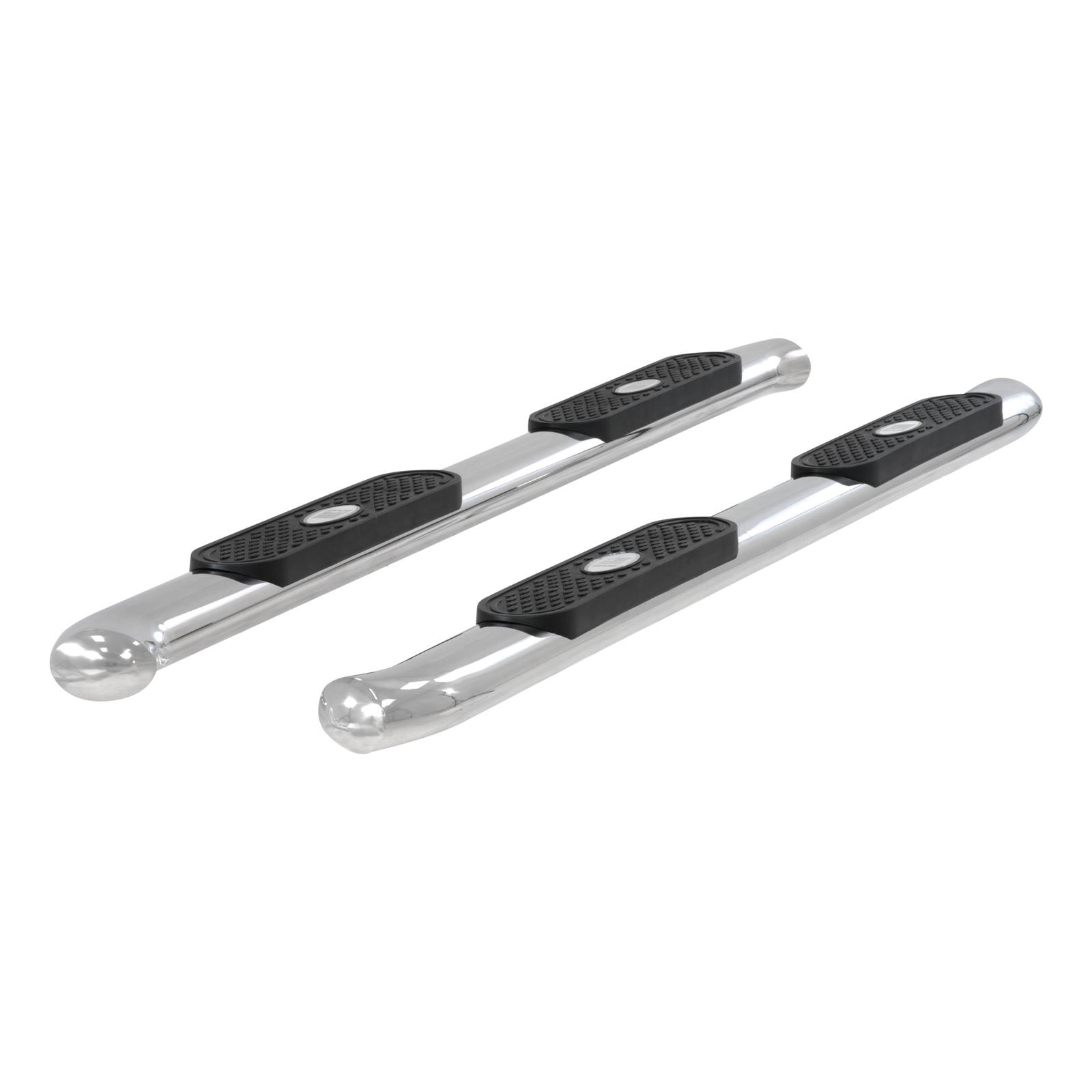 Aries Automotive 4 in. Oval Side Bars for 2007-2021 TUNDRA - S222012-2 Step Bars, Oval, in., Stainless Steel, Polished, Toyota, Pair thumbnail 5