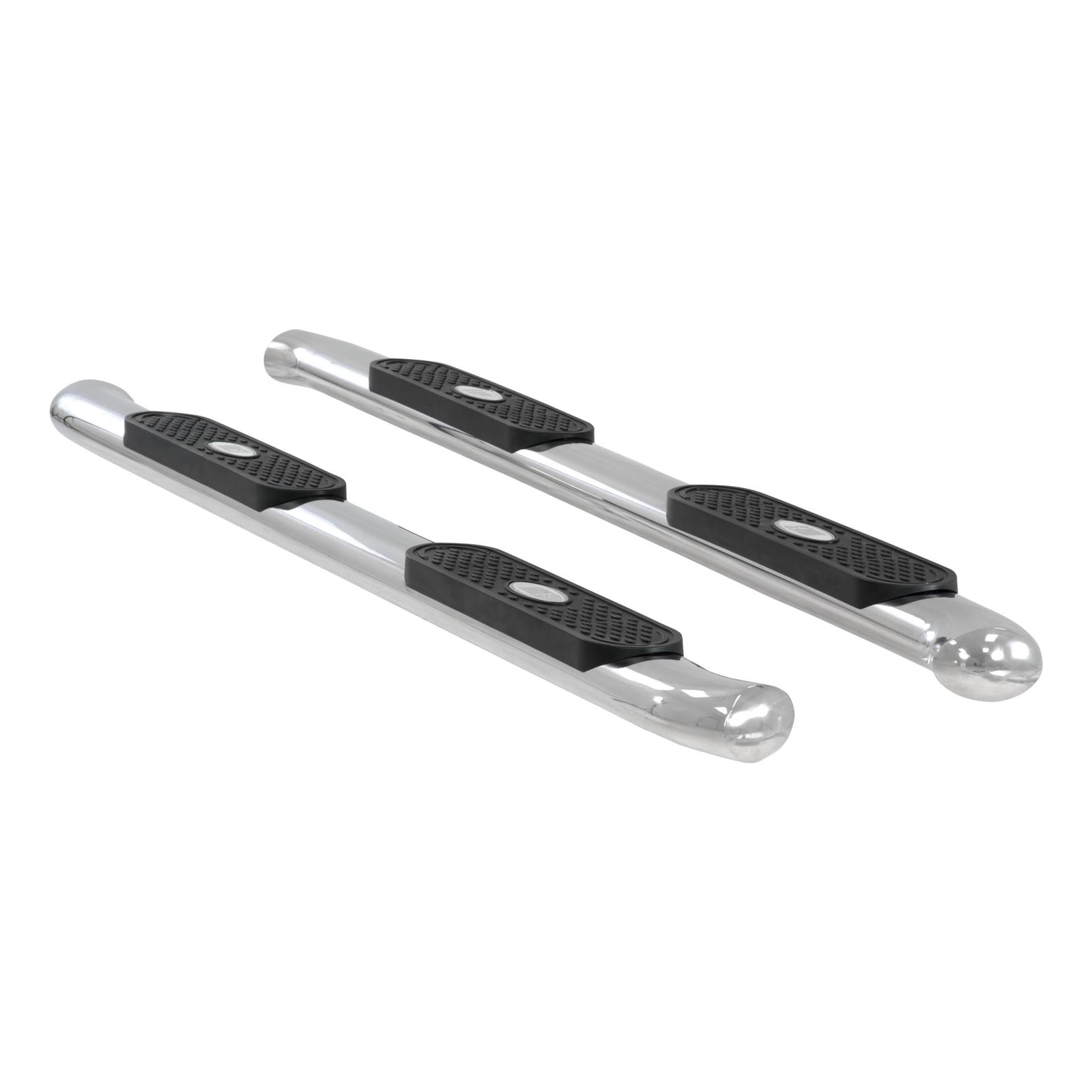 Aries Automotive 4 in. Oval Side Bars for 2007-2021 TUNDRA - S222012-2 Step Bars, Oval, in., Stainless Steel, Polished, Toyota, Pair thumbnail 4