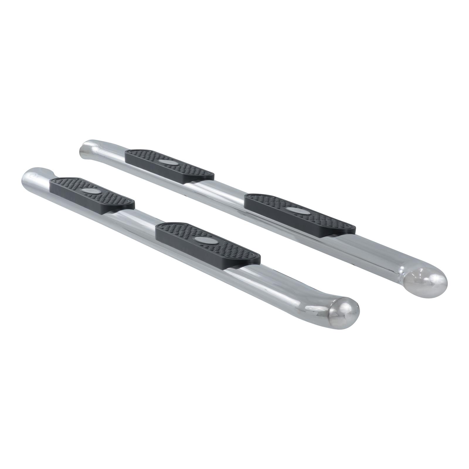 Aries Automotive 4 in. Oval Side Bars S222013-2 Step Bars, Oval, in., Stainless Steel, Polished, Toyota, Pair thumbnail 3