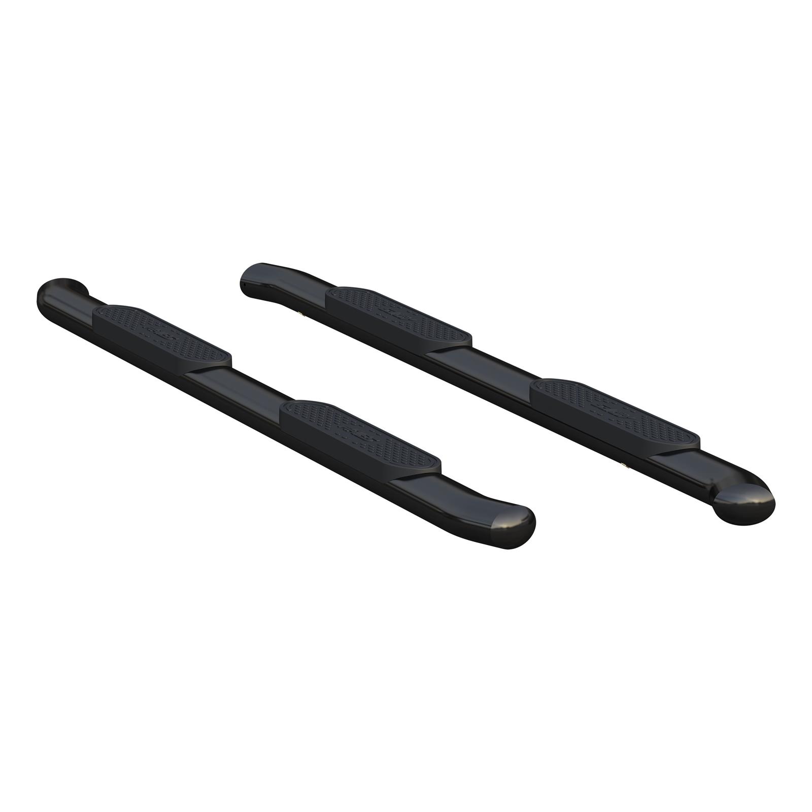 Aries Automotive 4 in. Oval Side Bars S223006 Step Bars, Oval, in., Steel, Black Powdercoated, Ford, Pair thumbnail 2