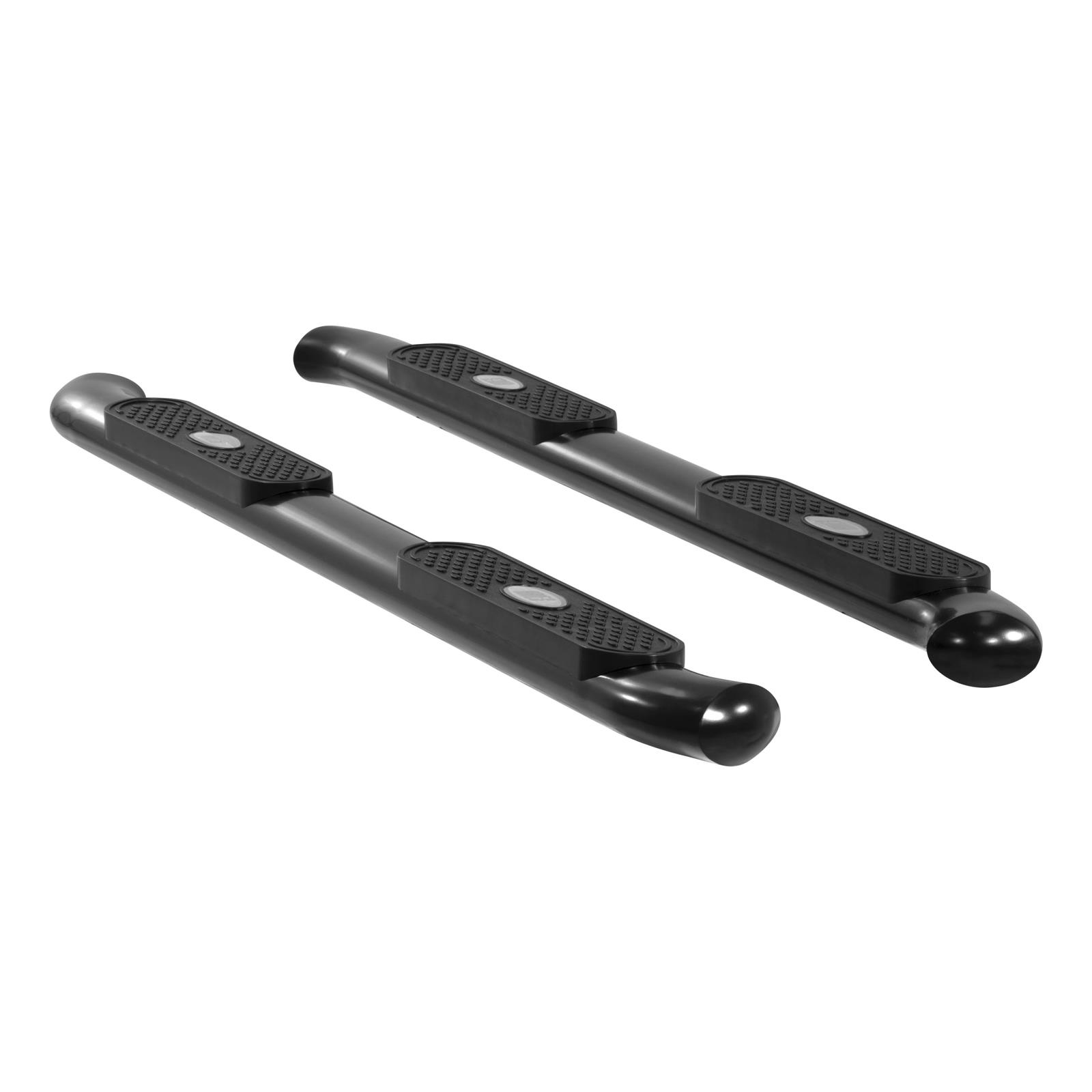Aries Automotive 4 in. Oval Side Bars S223016 Step Bars, Oval, in., Steel, Black Powdercoated, Ford, Pair thumbnail 2