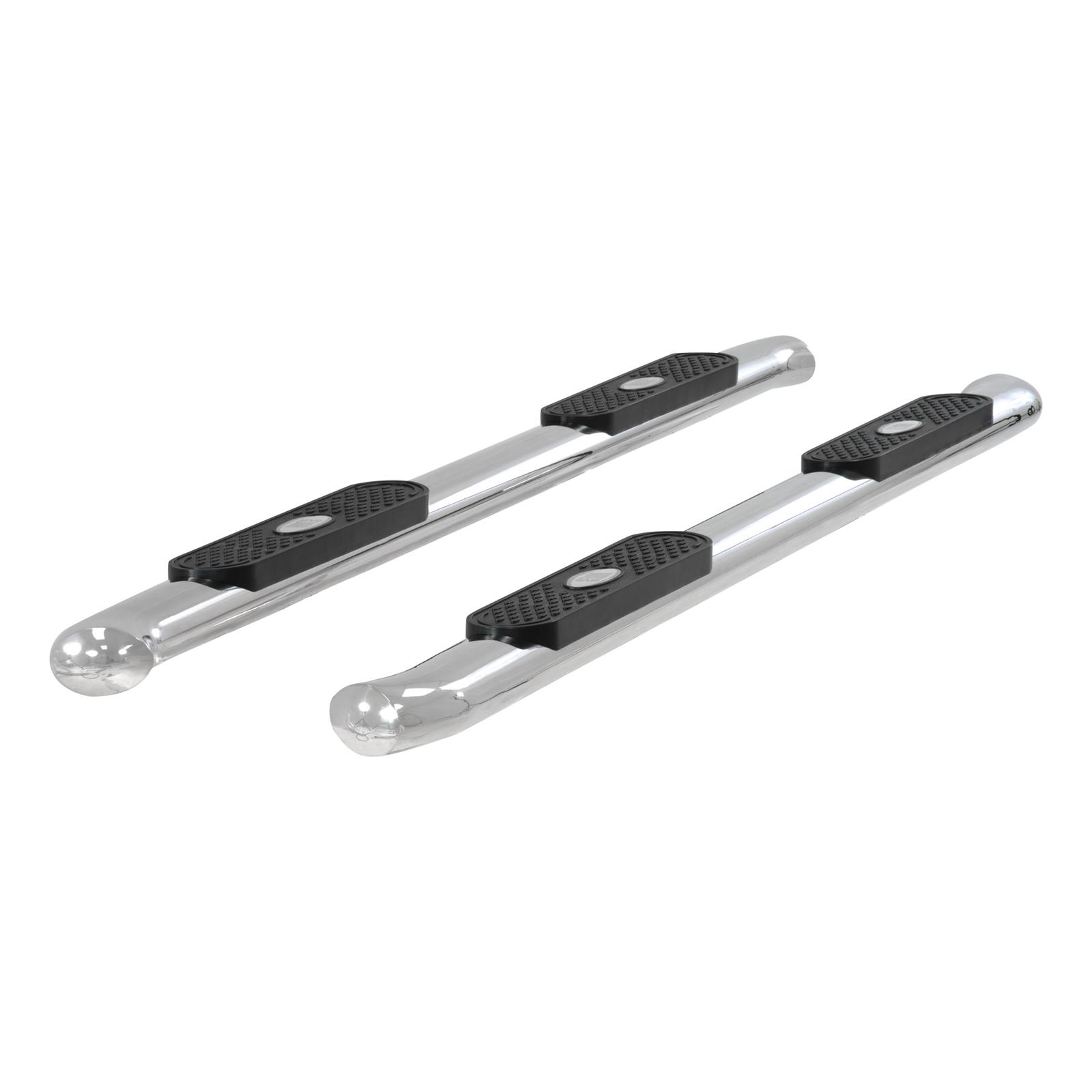 Aries Automotive 4 in. Oval Side Bars S223039-2 Step Bars, Oval, in., Stainless Steel, Polished, Ford, Pair thumbnail 5