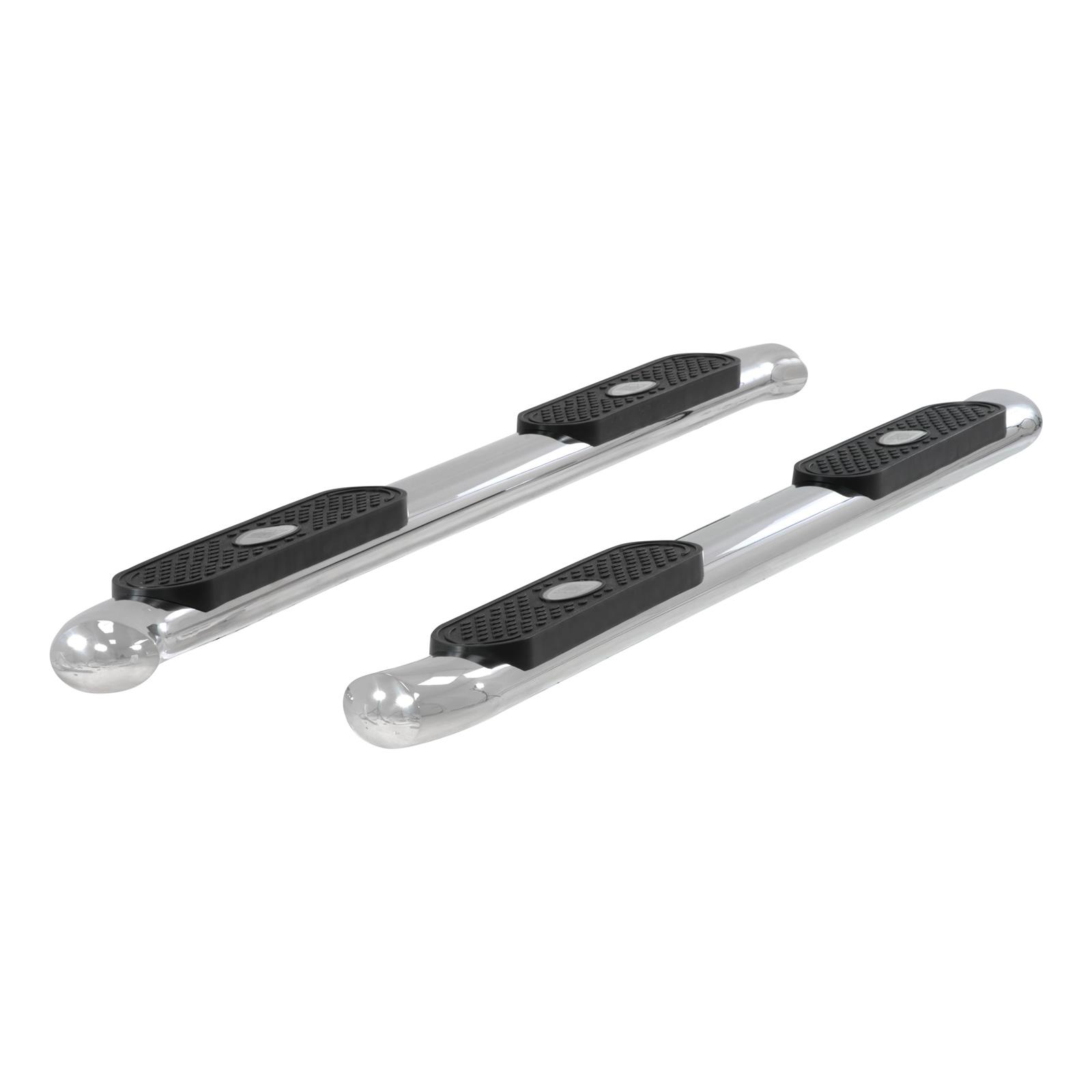 Aries Automotive 4 in. Oval Side Bars S223041-2 Step Bars, Oval, in., Stainless Steel, Polished, Ford, Pair thumbnail 6