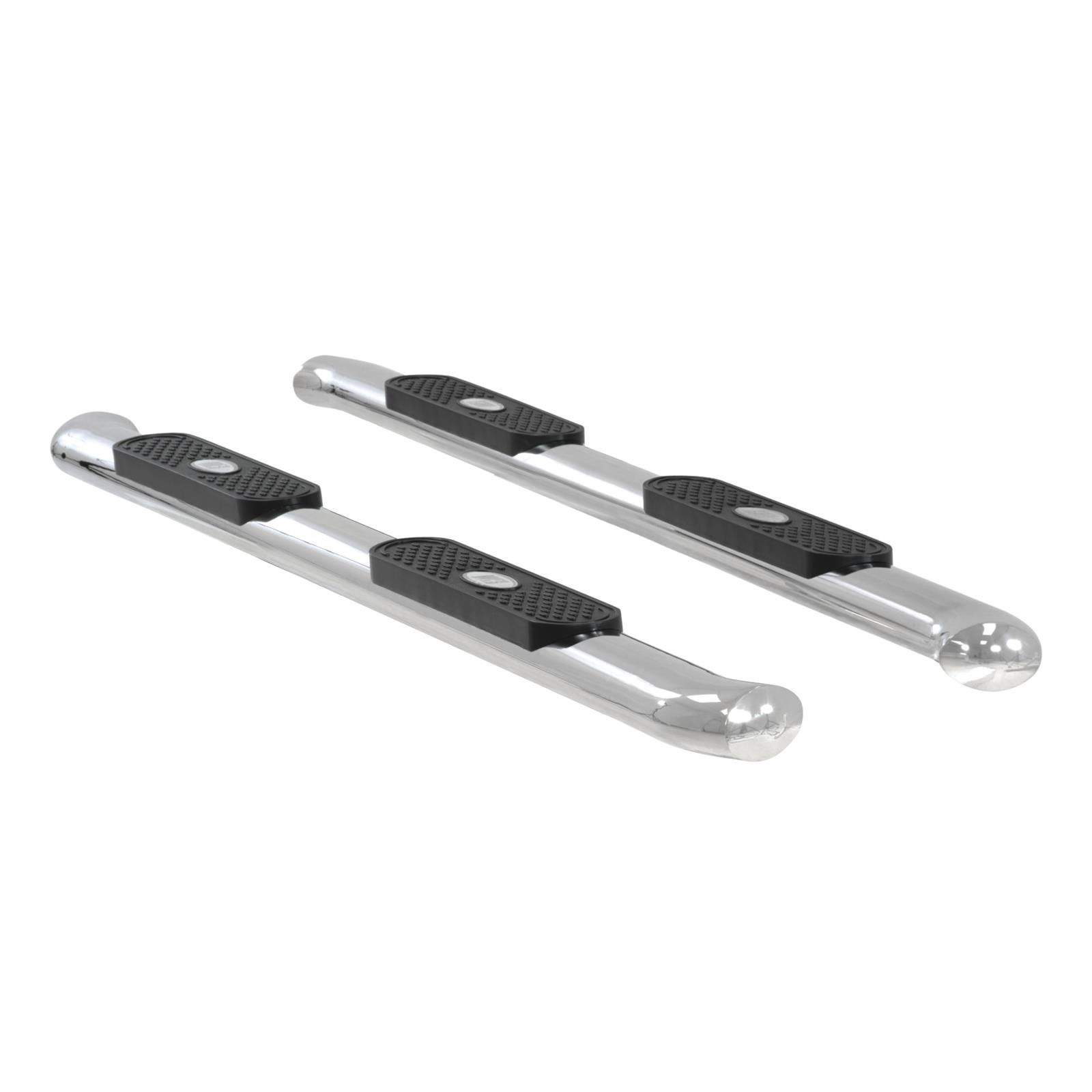 Aries Automotive 4 in. Oval Side Bars S223044-2 Step Bars, Stainless Steel, Polished, 4.00 Diameter, 80.00 Length, Ford, Pair thumbnail 5