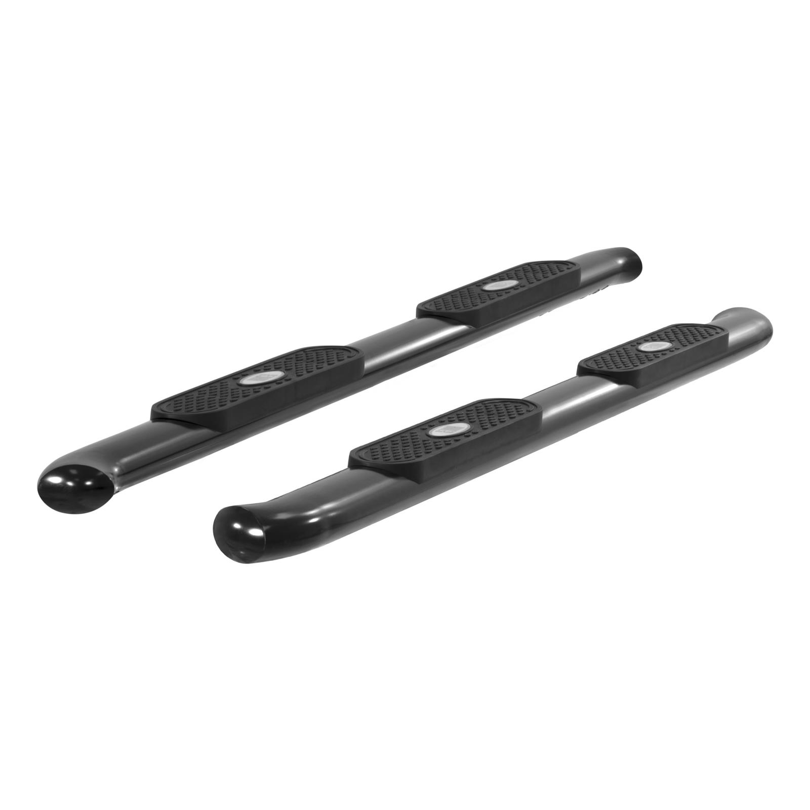 Aries Automotive 4 in. Oval Side Bars S223044 Step Bars, Steel, Black Powdercoated, Gloss, 4.00 Diameter, 80.00 Length, Ford, Pair thumbnail 4