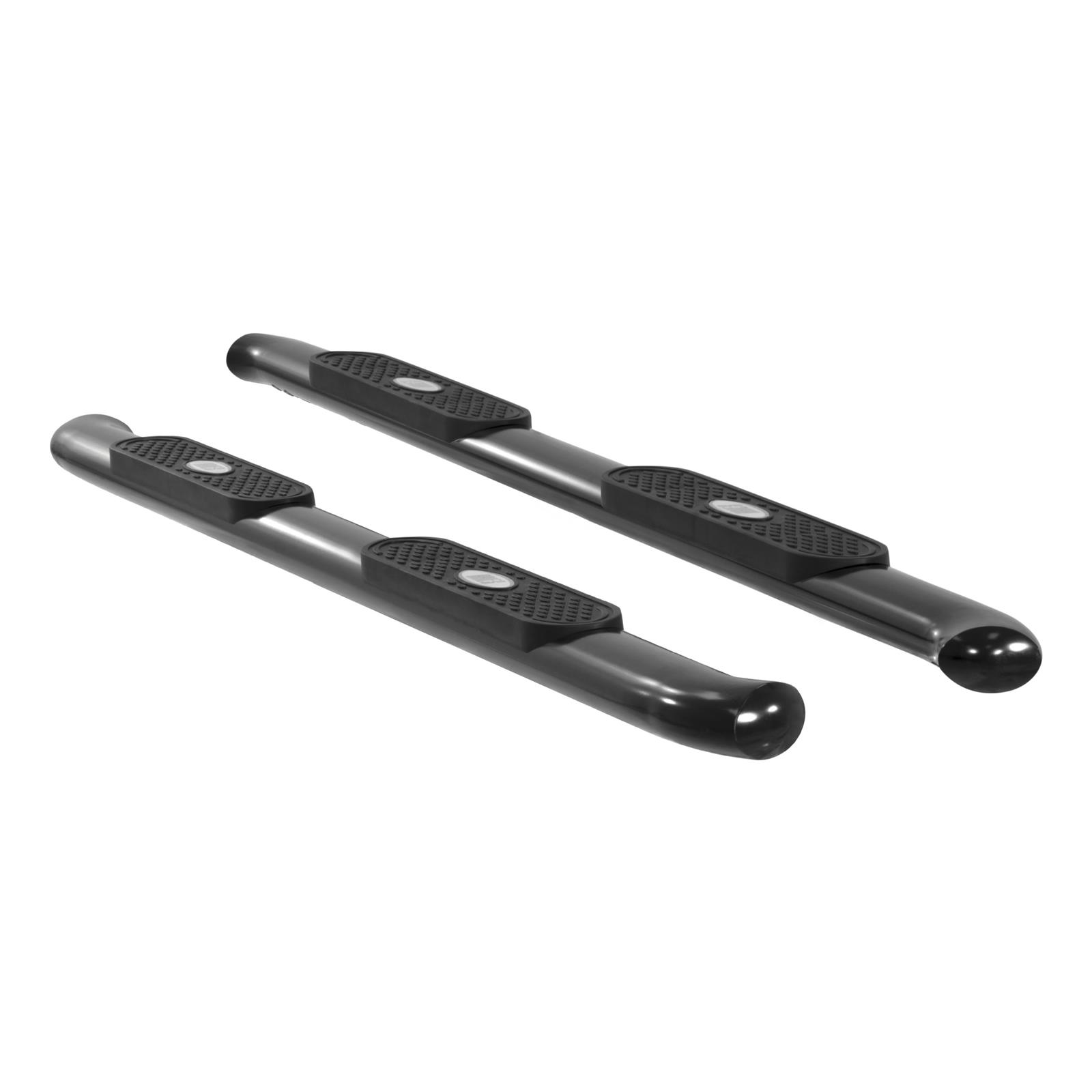 Aries Automotive 4 in. Oval Side Bars S223044 Step Bars, Steel, Black Powdercoated, Gloss, 4.00 Diameter, 80.00 Length, Ford, Pair thumbnail 3
