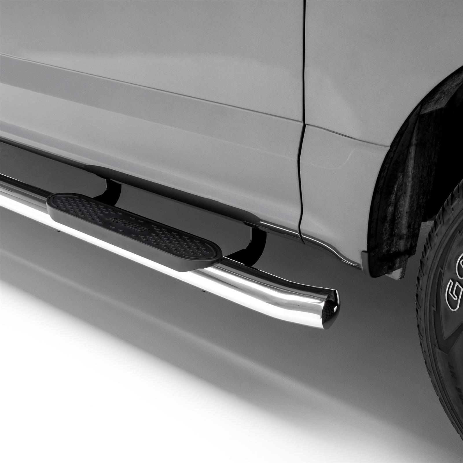 Aries Automotive 4 in. Oval Side Bars for 2019-2021 RANGER - S223046-2 Nerf and Step Bars, Ford, Side, In, Stainless, Pair thumbnail 5