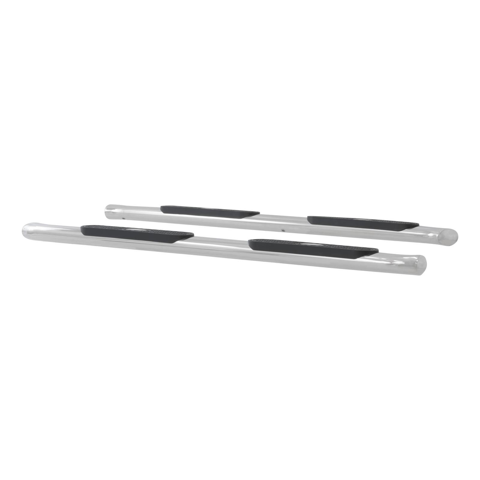 Aries Automotive 4 in. Oval Side Bars S224009-2 Step Bars, Oval, in., Stainless Steel, Polished, Chevy, GMC, Pair thumbnail 7