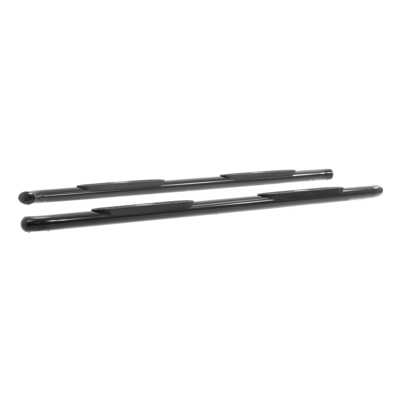 Aries Automotive 4 in. Oval Side Bars S224013 Step Bars, Oval, in., Steel, Black Powdercoated, Chevy, GMC, Pair thumbnail 3