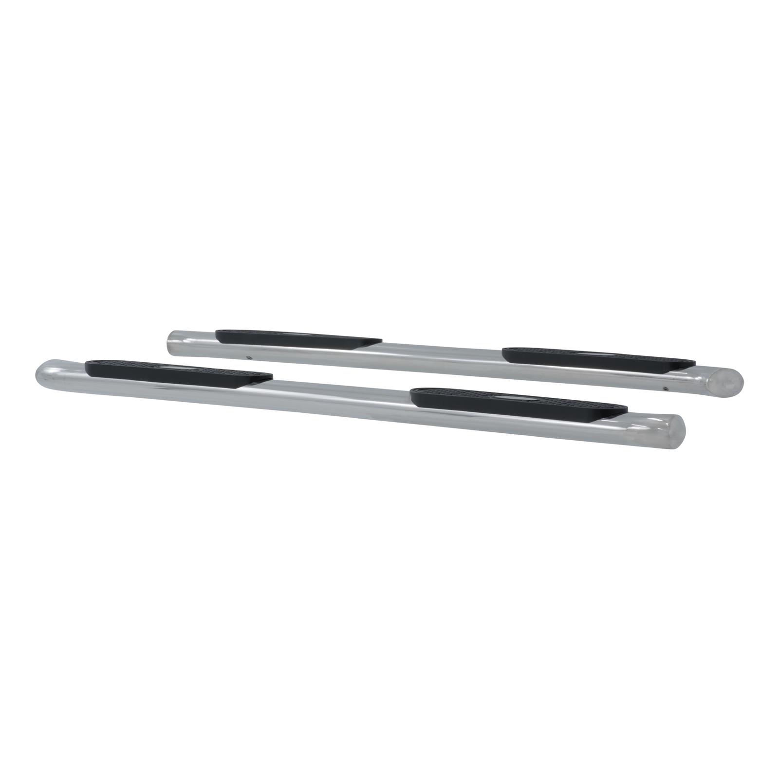 Aries Automotive 4 in. Oval Side Bars for 2009-2016 ACADIA, TRAVERSE - S224031-2 Step Bars, Oval, in., Stainless Steel, Polished, Chevy, GMC, Pair thumbnail 5