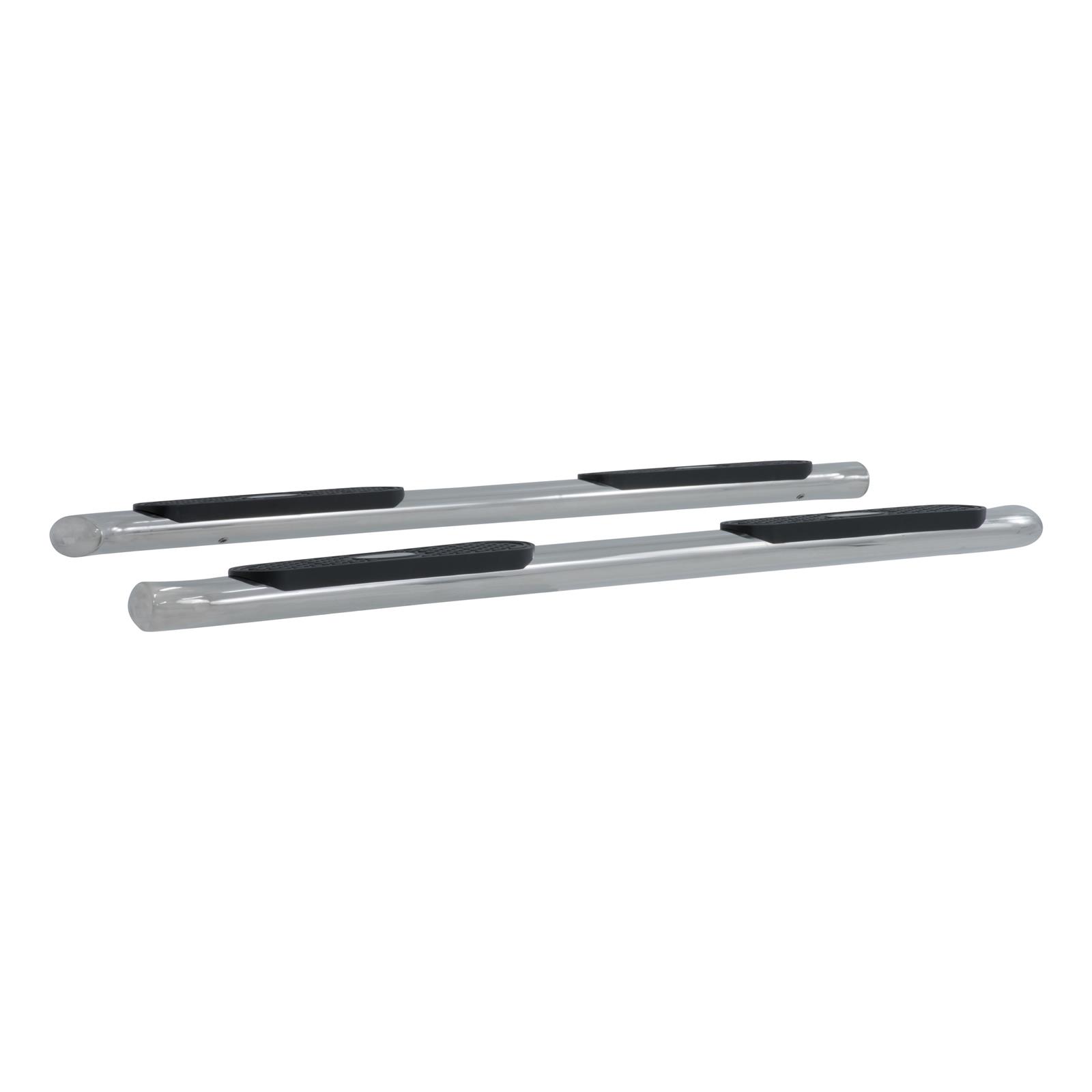 Aries Automotive 4 in. Oval Side Bars for 2009-2016 ACADIA, TRAVERSE - S224031-2 Step Bars, Oval, in., Stainless Steel, Polished, Chevy, GMC, Pair thumbnail 4