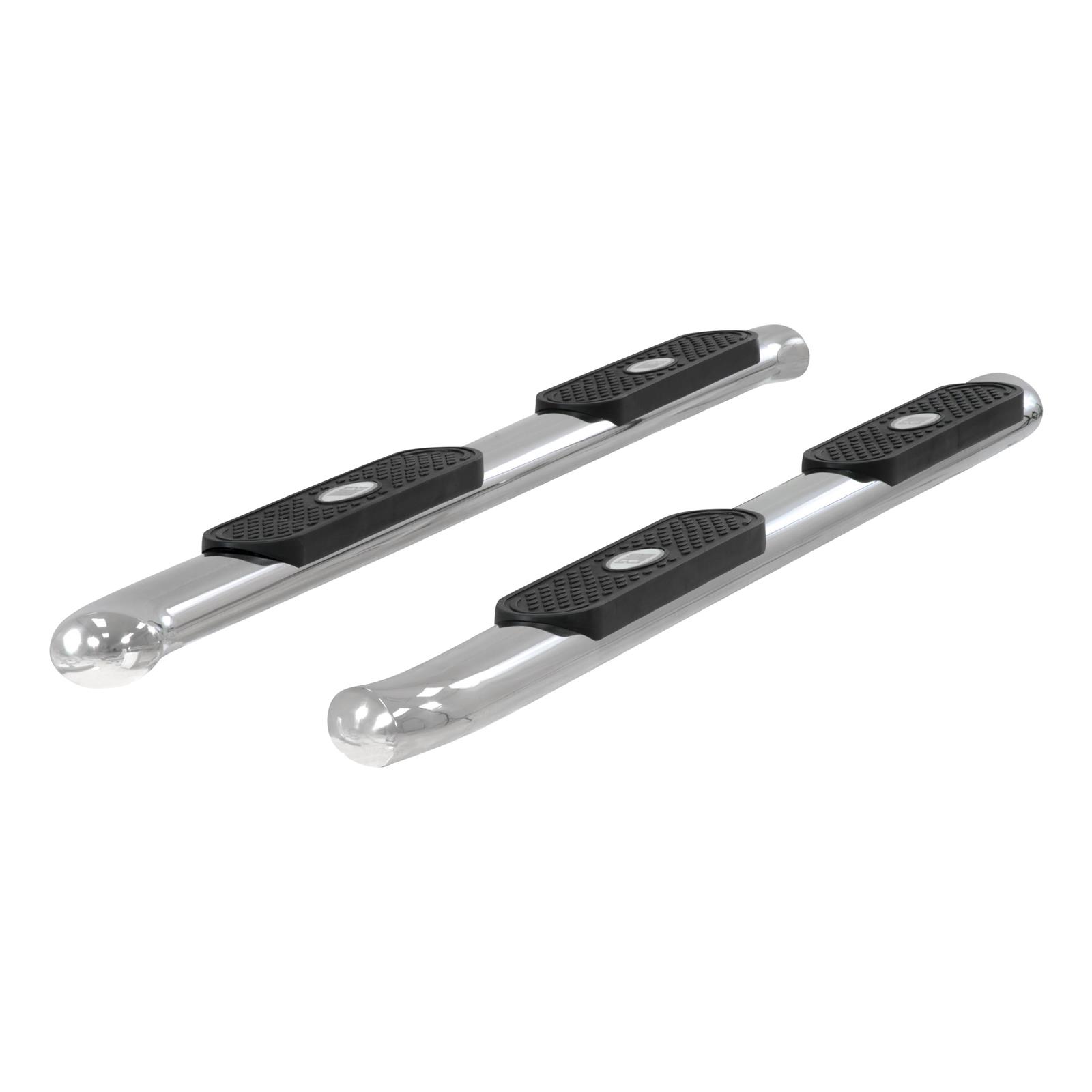 Aries Automotive 4 in. Oval Side Bars S224046-2 Step Bars, Oval, in., Stainless Steel, Polished, Chevy, GMC, Pair thumbnail 5