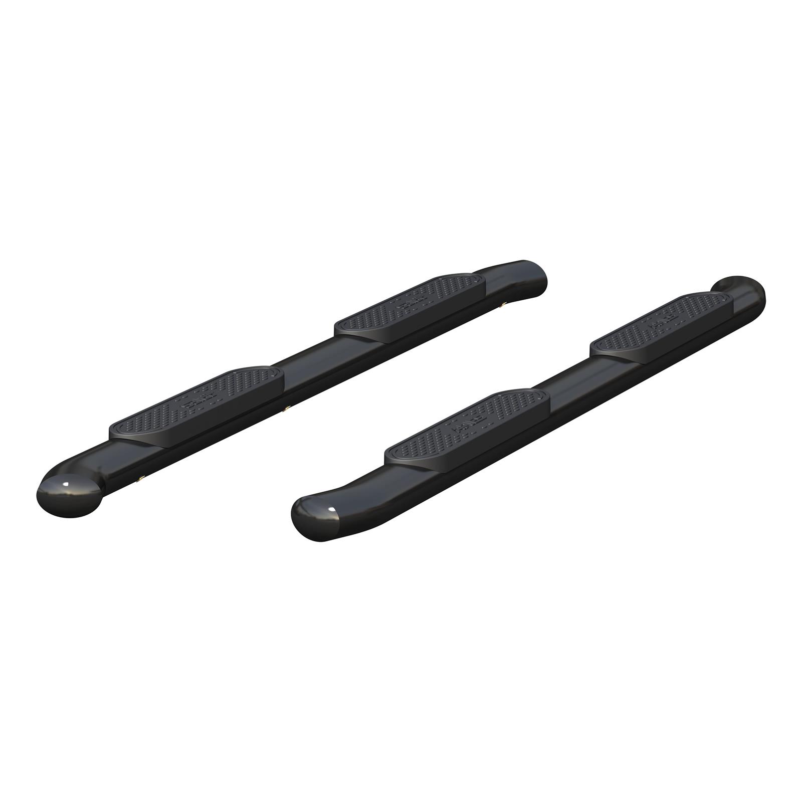 Aries Automotive 4 in. Oval Side Bars S224051 Step Bars, Steel, Black Powdercoated, Gloss, 4.00 Diameter, 80.500 Length, Chevrolet, GMC, Pair thumbnail 6