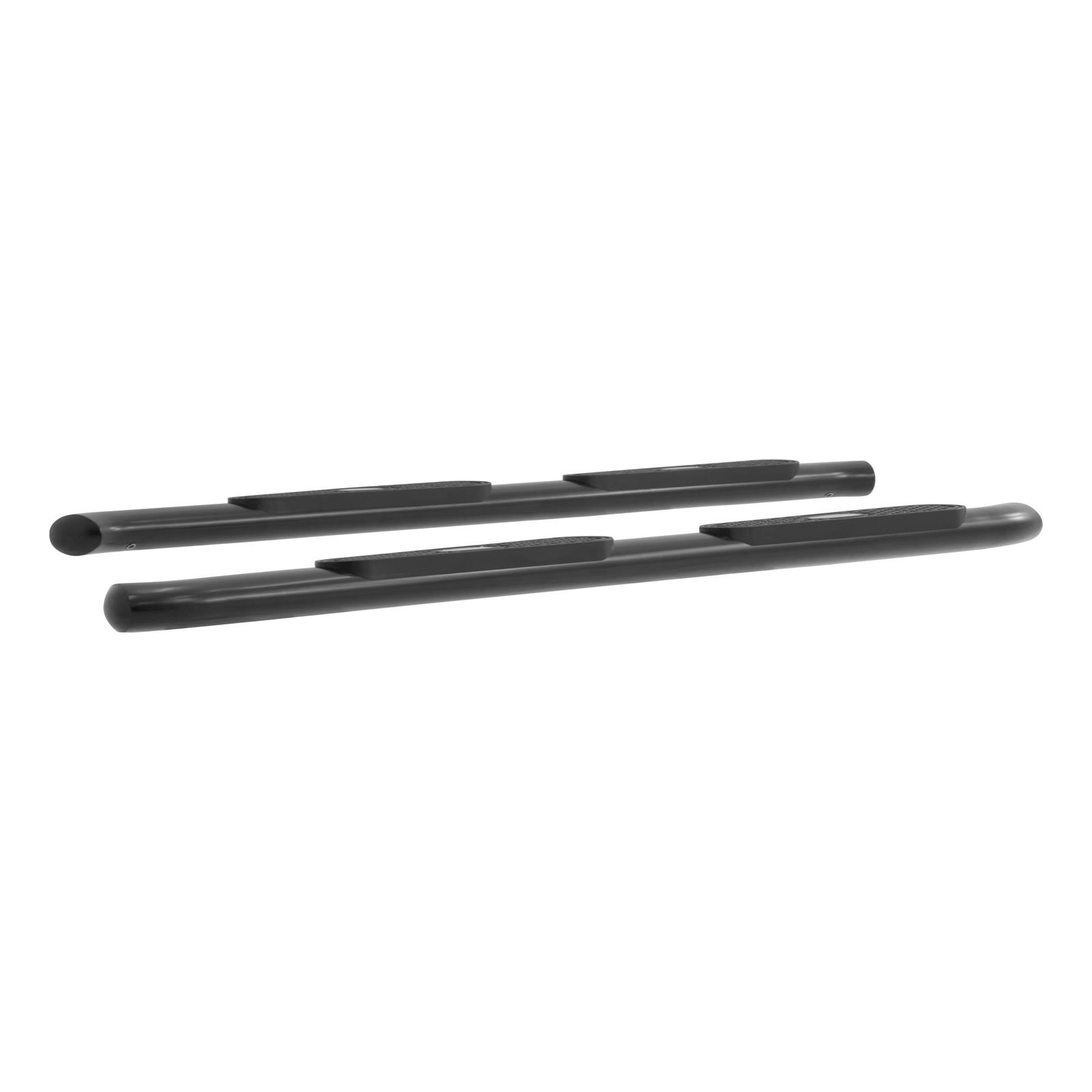 Aries Automotive 4 in. Oval Side Bars for 2003-2009 RAM 3500, 2500, 2002-2008 1500 - S225008 Step Bars, Oval, in., Steel, Black Powdercoated, Dodge, Pair thumbnail 4