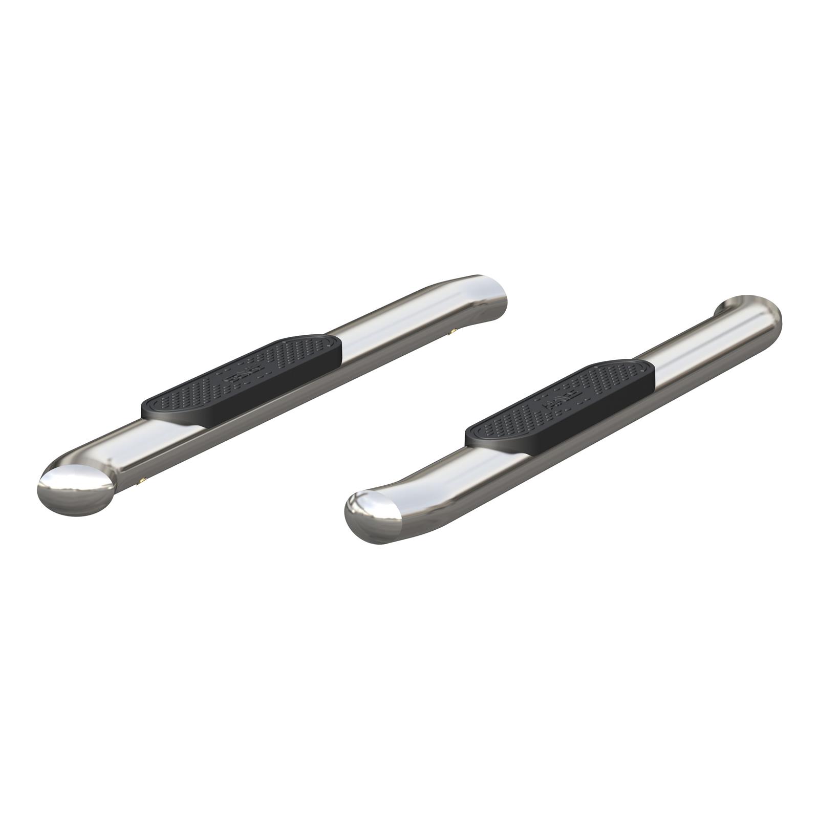 Aries Automotive 4 in. Oval Side Bars S225039-2 Step Bars, Stainless Steel, Polished, 4.00 Diameter, 60.000 Length, Dodge, Pair thumbnail 6