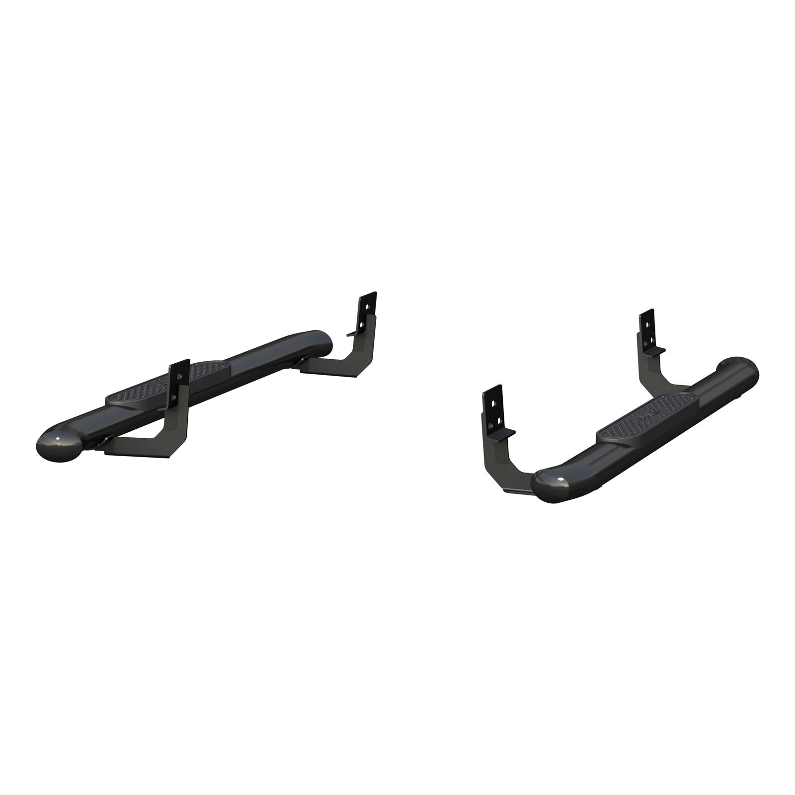 Aries Automotive 4 in. Oval Side Bars S225039 Step Bars, Steel, Black Powdercoated, Gloss, 4.00 Diameter, 60.000 Length, Dodge, Pair thumbnail 5