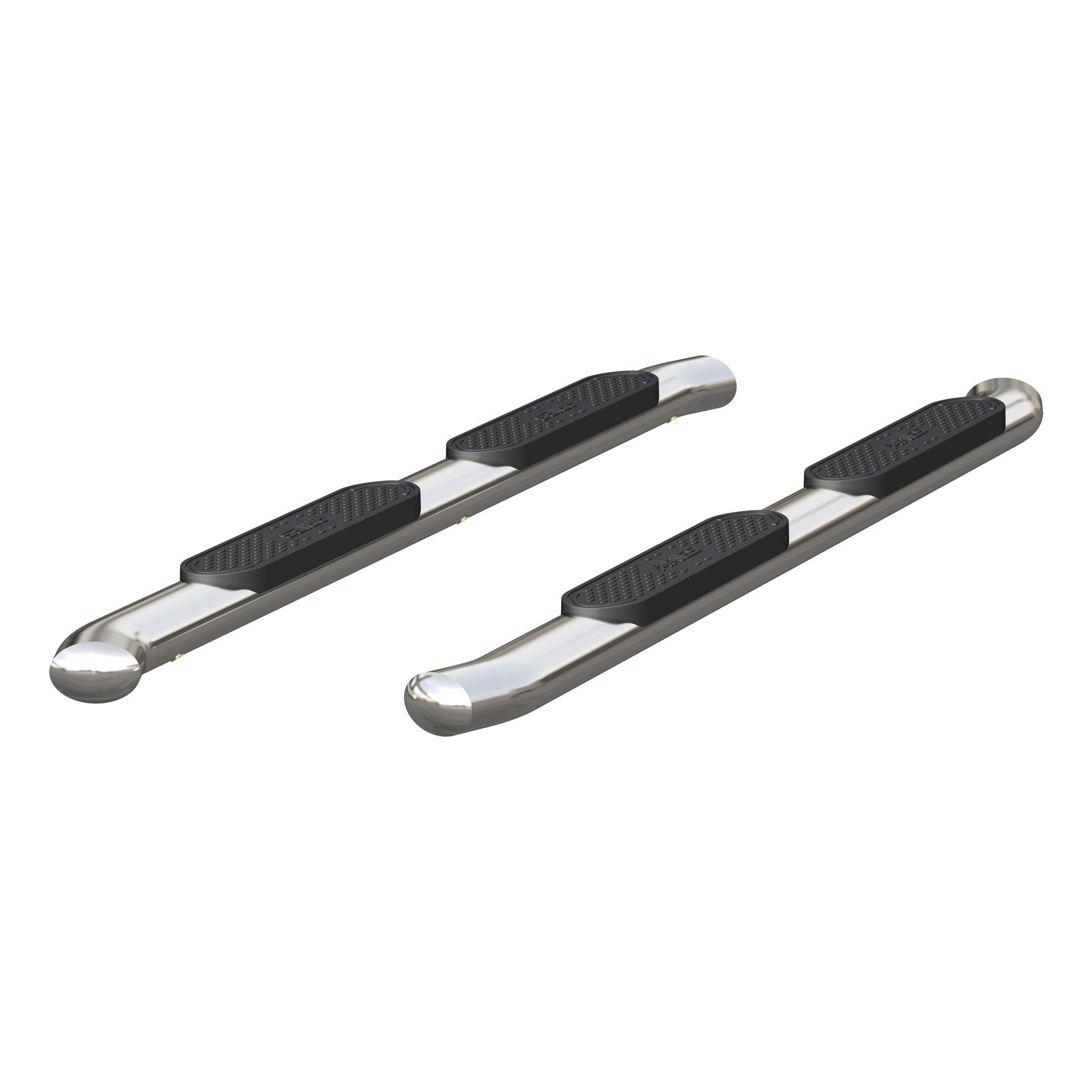 Aries Automotive 4 in. Oval Side Bars S225040-2 Step Bars, Stainless Steel, Polished, 4.00 Diameter, 77.210 Length, Dodge, Pair thumbnail 3