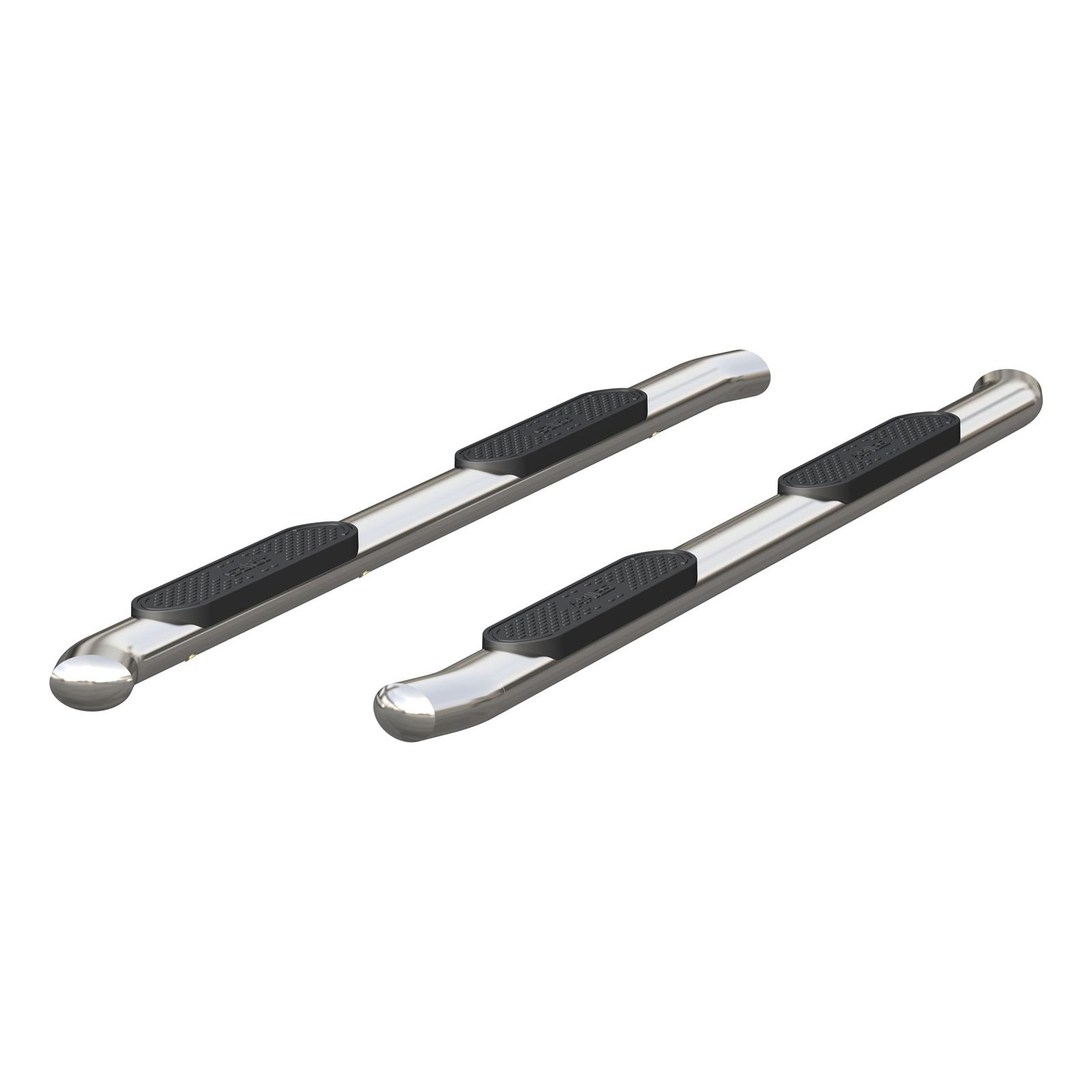 Aries Automotive 4 in. Oval Side Bars S229042-2 Step Bars, Stainless Steel, Polished, 4.00 Diameter, 86.100 Length, for Nissan, Pair thumbnail 2