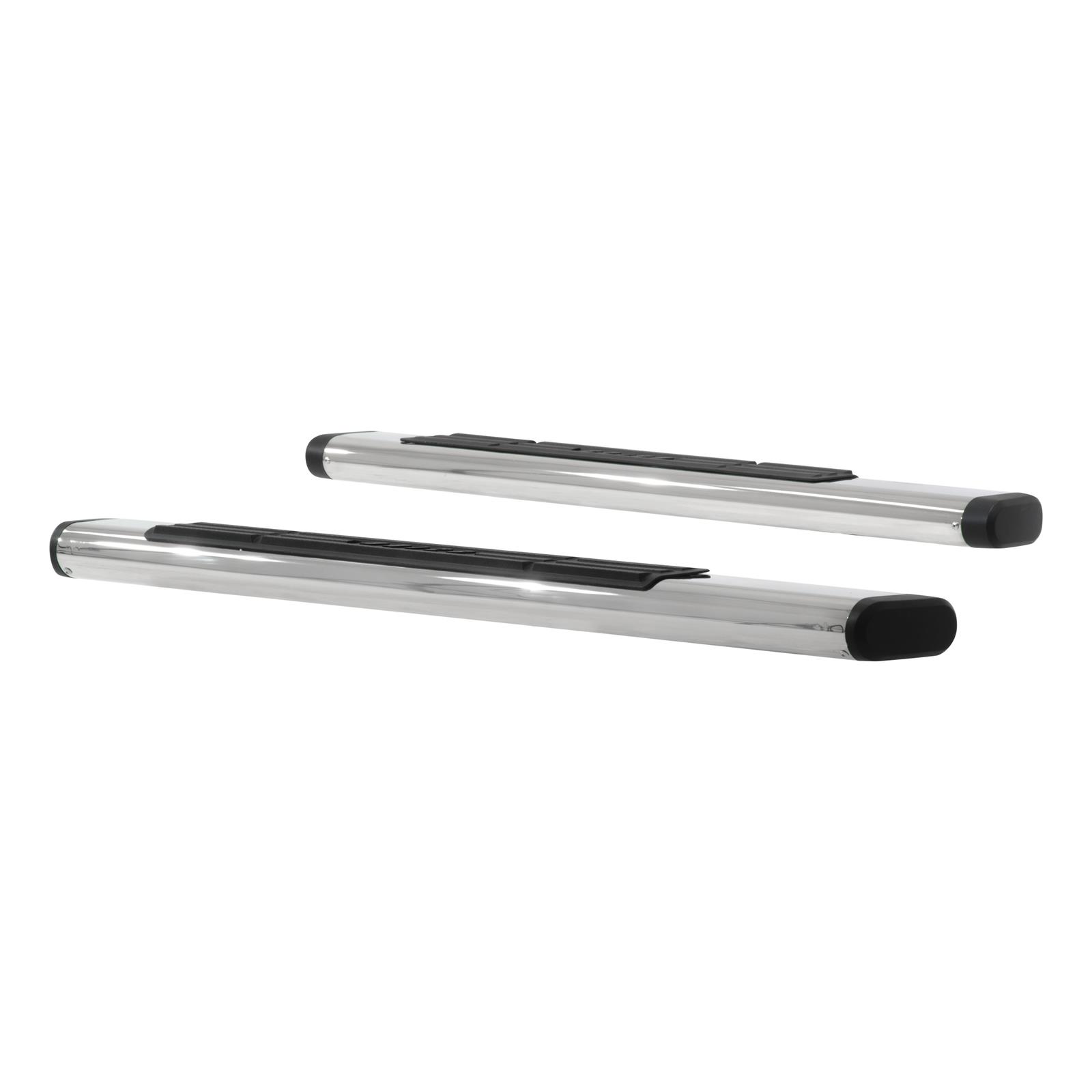 Aries Automotive 6 in. Oval Side Bars S2853 Step Bars, Oval, in., Stainless Steel, Polished, Pair thumbnail 7
