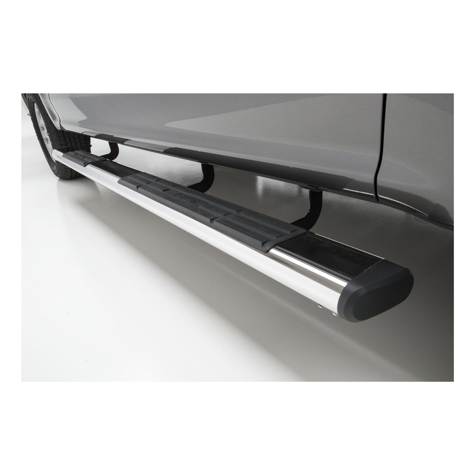 Aries Automotive 6 in. Oval Side Bars S2891 Step Bars, Oval, in., Stainless Steel, Polished, Pair thumbnail 5