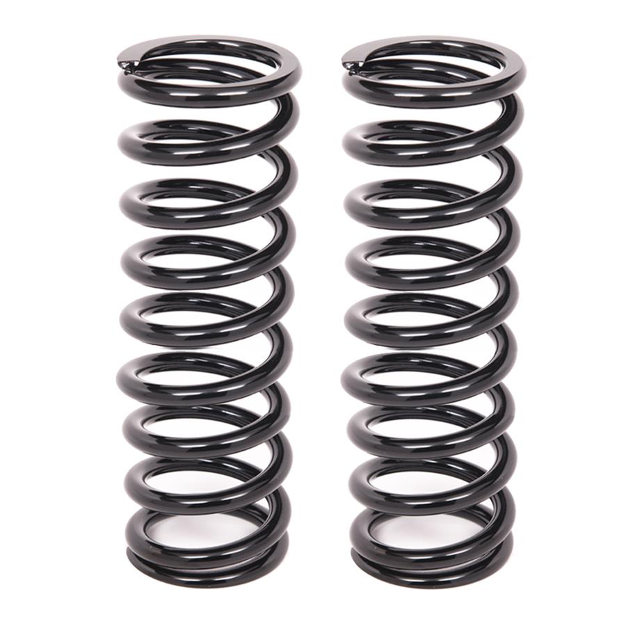Aldan American 10 Inch Coil Spring 10-550BK2 Coilover Spring, 550 lbs./in., 10.00 in. Length, 2.500 in. I.D., Black Powdercoated, Steel, Pair