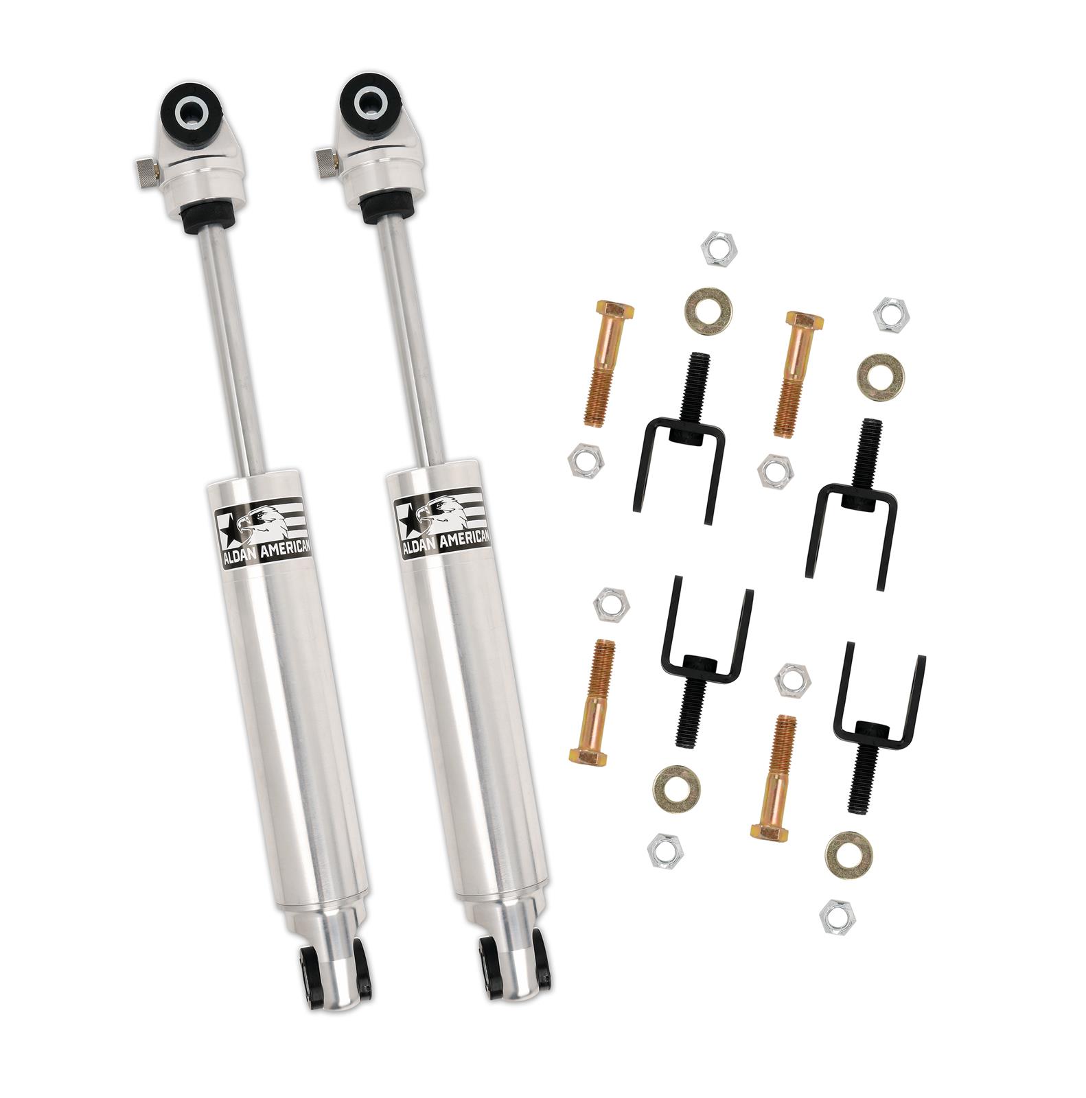 Aldan American Road Comp Suspension Packages 300131 Coilover Kits, Coilover Systems, Front, Adjustable Valving, Black Springs, Designed for Use with Big Block Engines, Ford, Mercury, Kit thumbnail 3