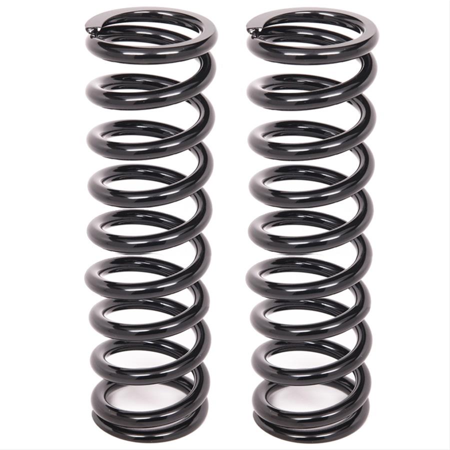 Aldan American 12 Inch Coil Spring 12-500BK2 Coil-Over-Spring, 500 lbs./in. Rate, in. Length, 2.5 in. I.D. Black, Pair