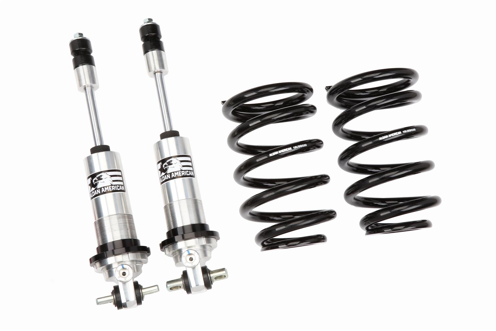 Aldan American Road Comp Coilover Kits 300107 Kit, Phantom Series, Front/Rear, Twin-Tube, 2 in. Body, Aluminum, 550 lbs./in. Front, 220 lbs./in. Rear, Kit thumbnail 2