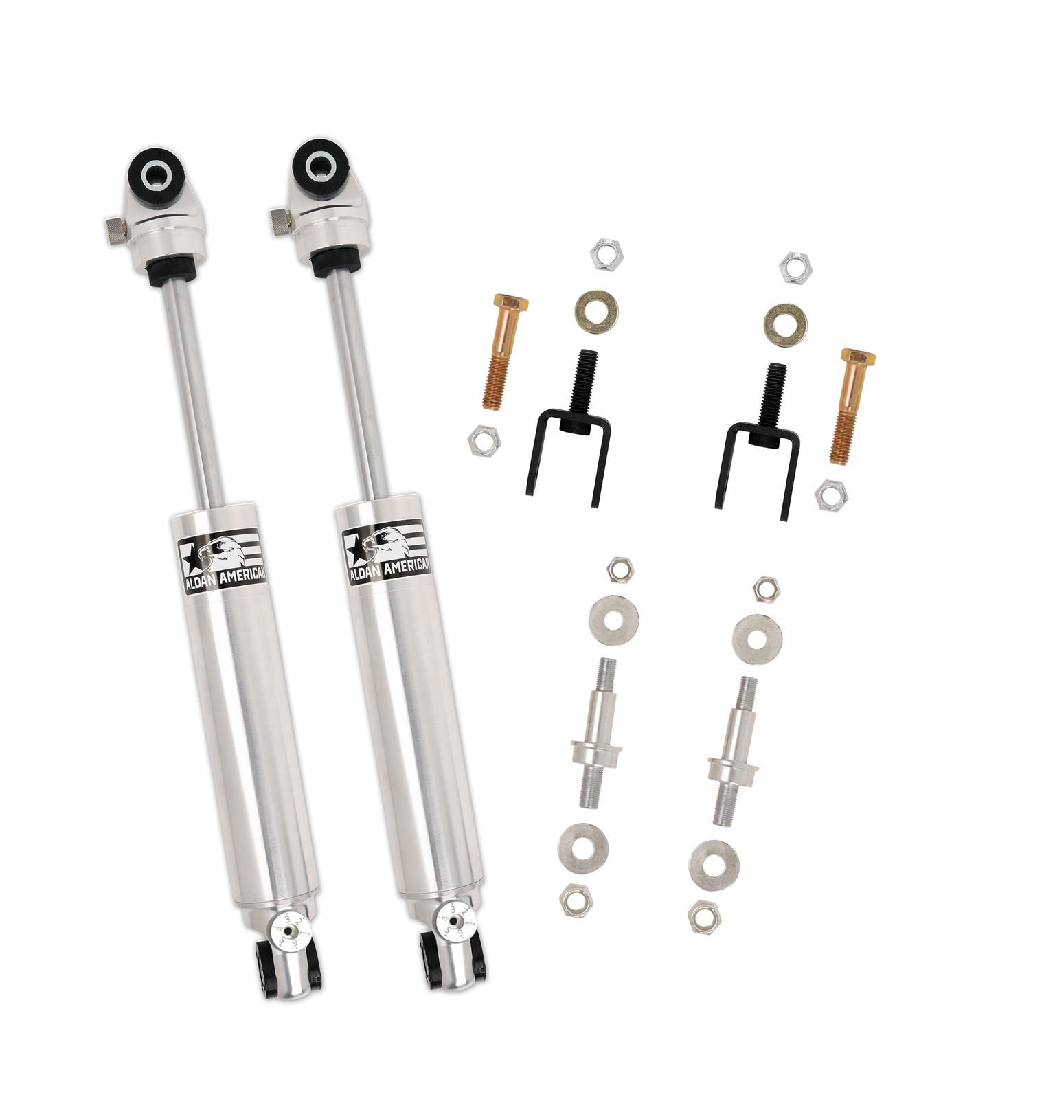 Aldan American - Shocks and Struts for 1955-1957 BEL AIR 300283 Shock Kit, TrackLine, 55-57 Chevy, Rear, Double Adjustable, Pair